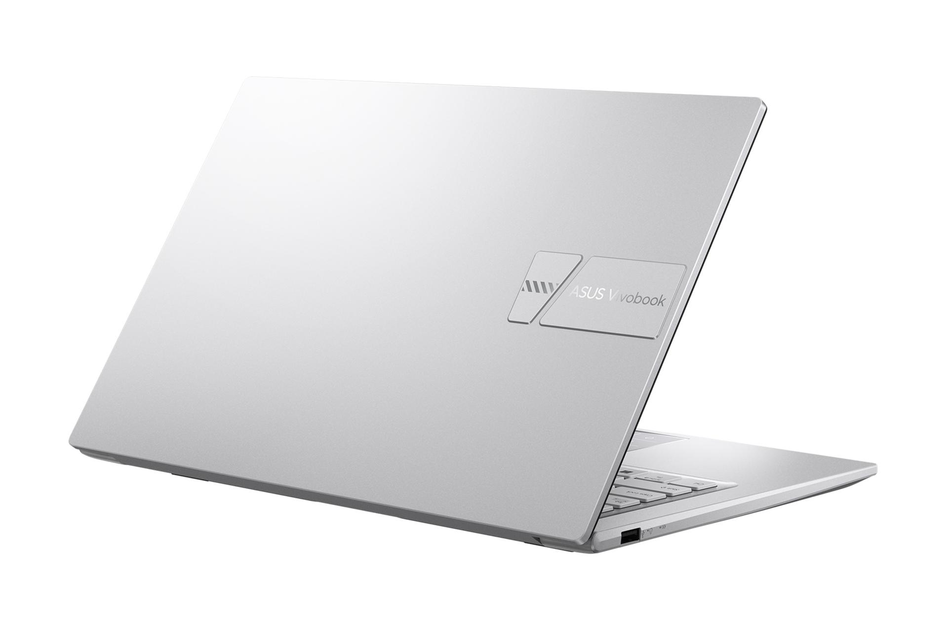 لپ تاپ ایسوس ASUS Vivobook 14 X1404VA نمای پشت و درگاه های چپ