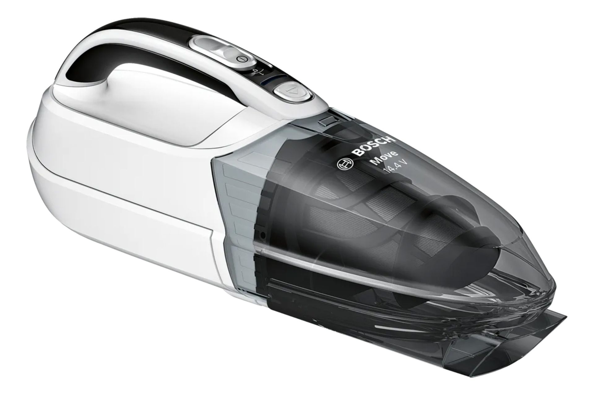 جارو شارژی دستی بوش مدل BHN14N از نمای دیگر