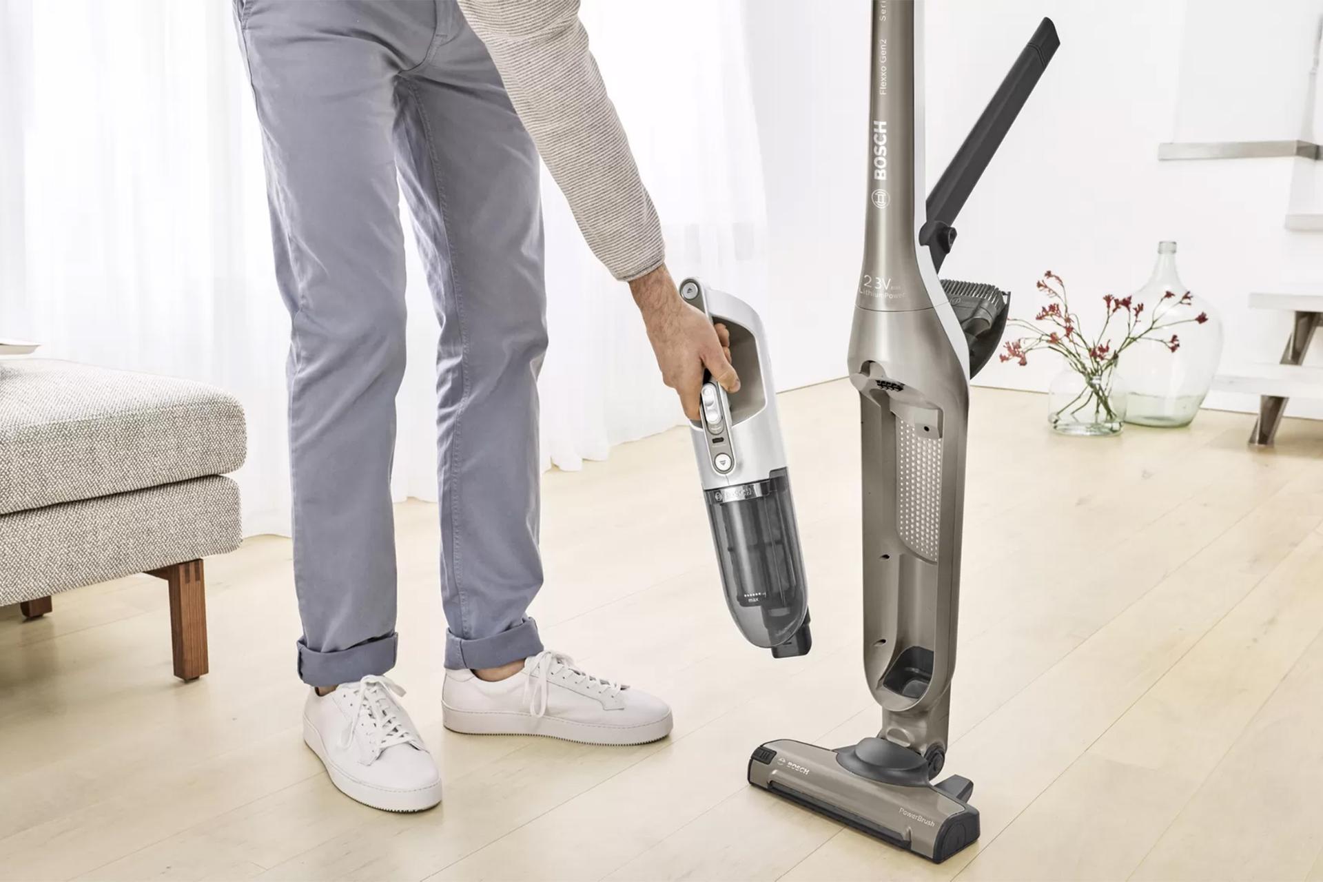 جارو شارژی بوش مدل BBH3ALL23 قابل استفاده بصورت ایستاده و دستی