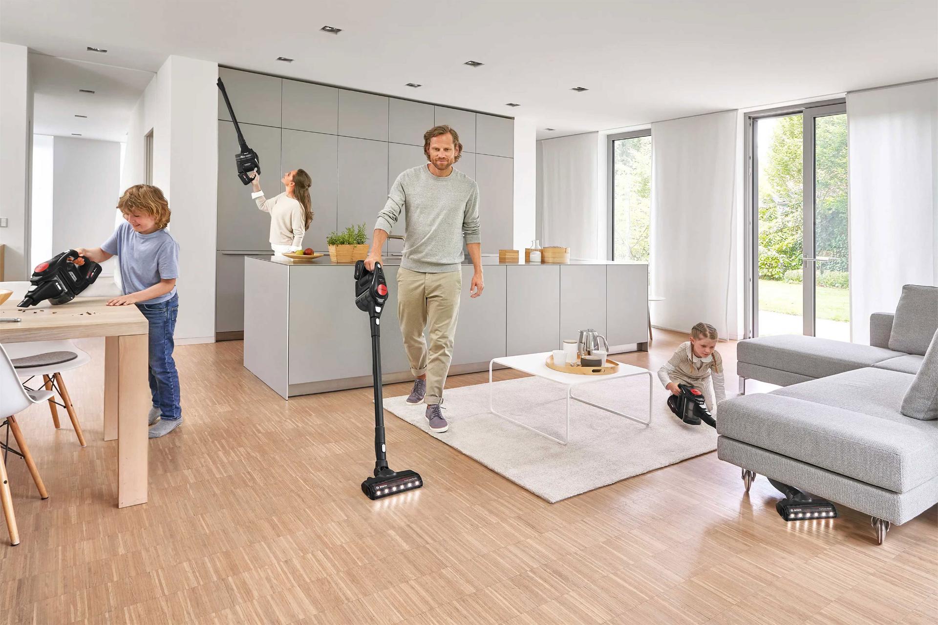 کابردهای مختلف جارو شارژی بوش مدل BCS8225POW