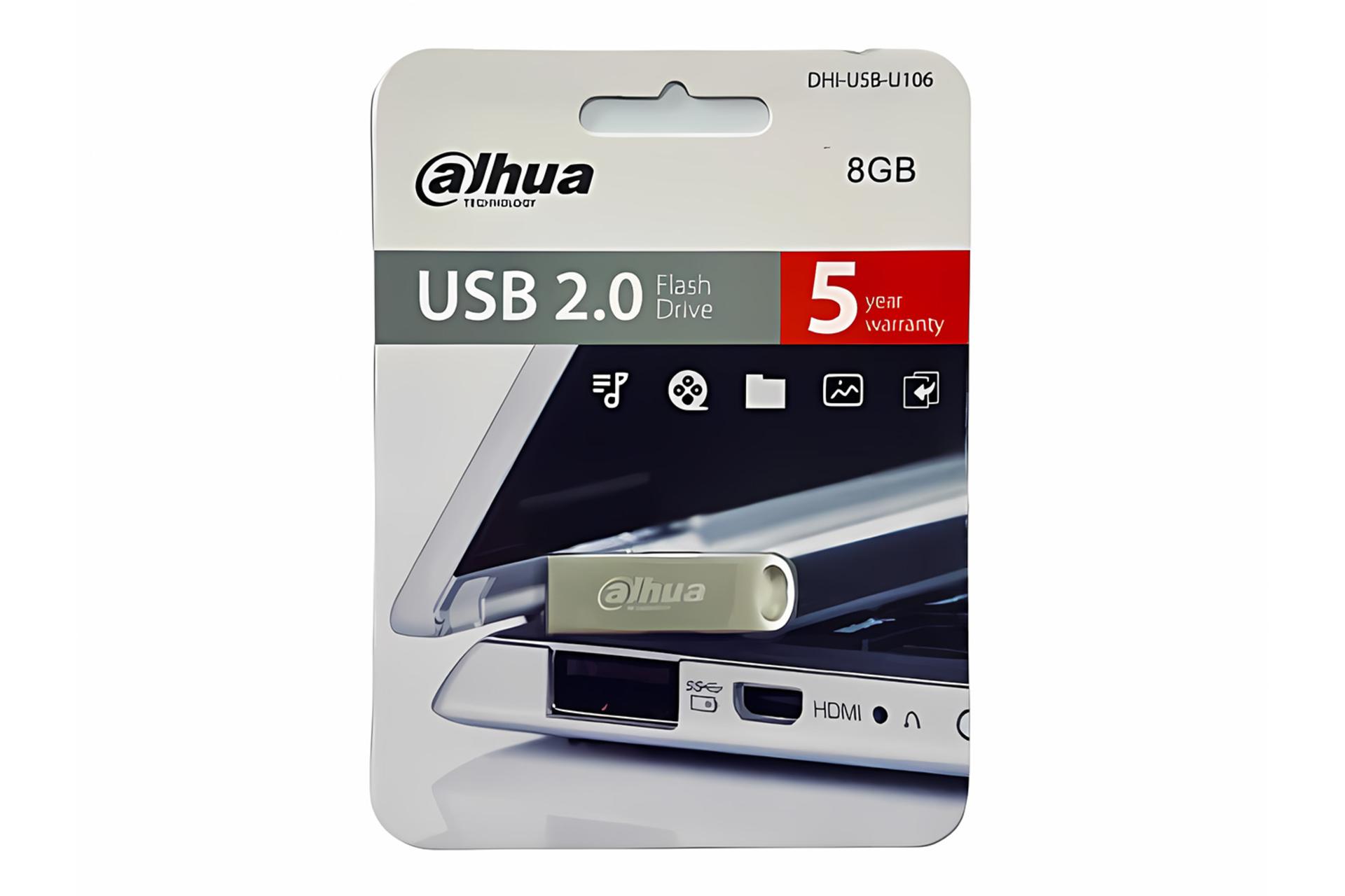 جعبه فلش مموری داهوا Dahua DHI-USBU106-20- 8GB 8GB USB 2.0