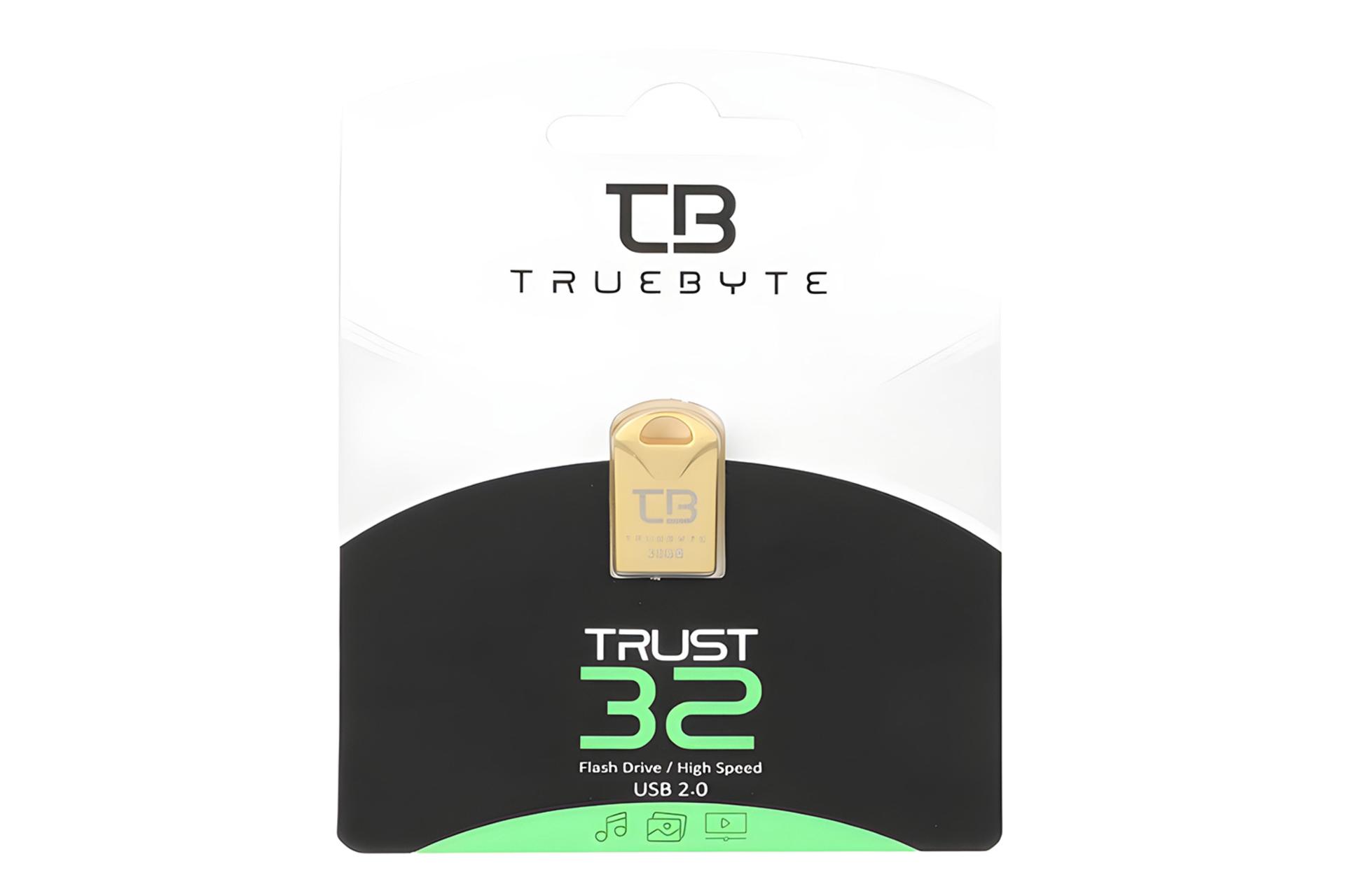 جعبه فلش مموری تروبایت TRUEBYTE TRUST 32GB USB 2.0