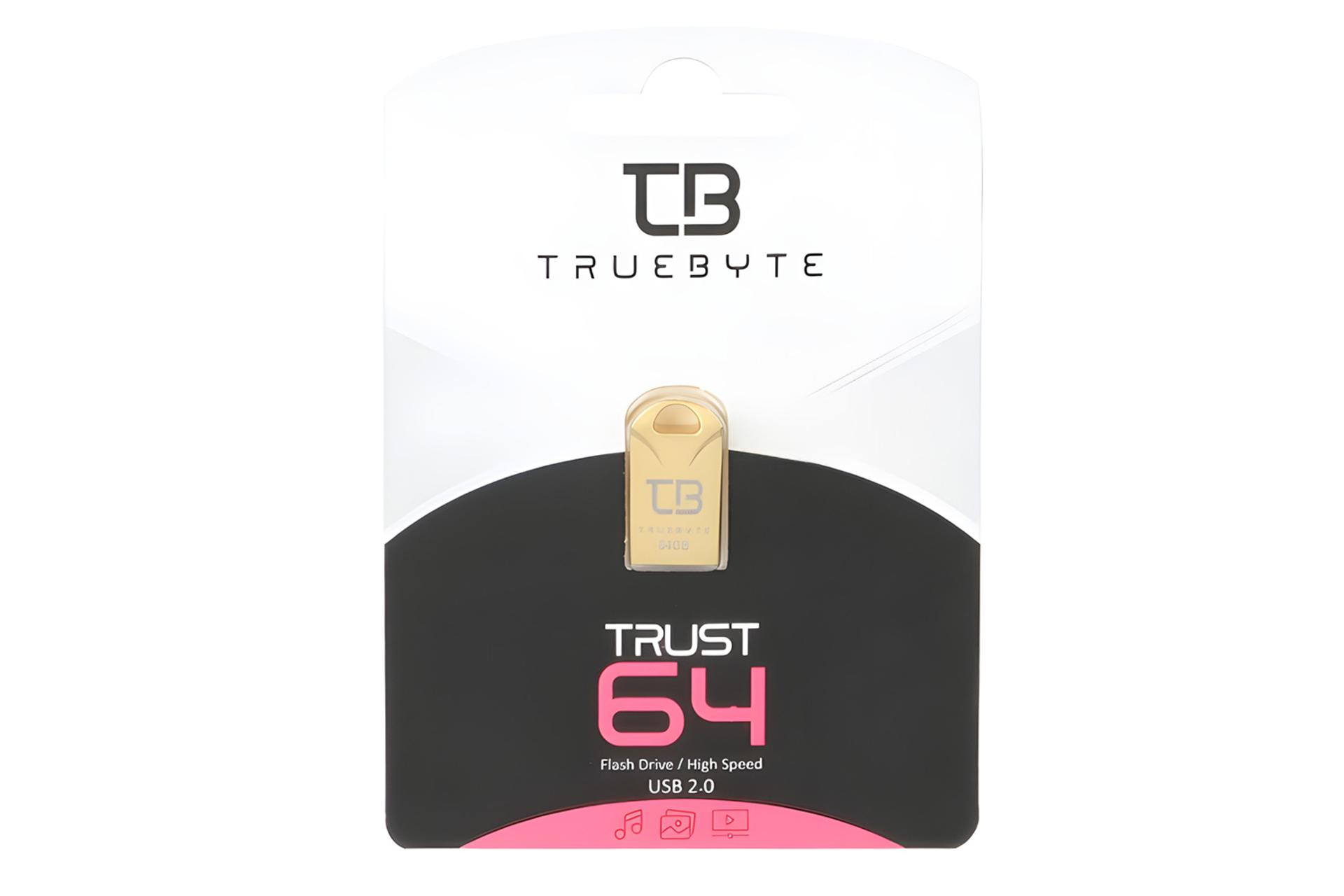 جعبه فلش مموری تروبایت TRUEBYTE TRUST 64GB USB 2.0