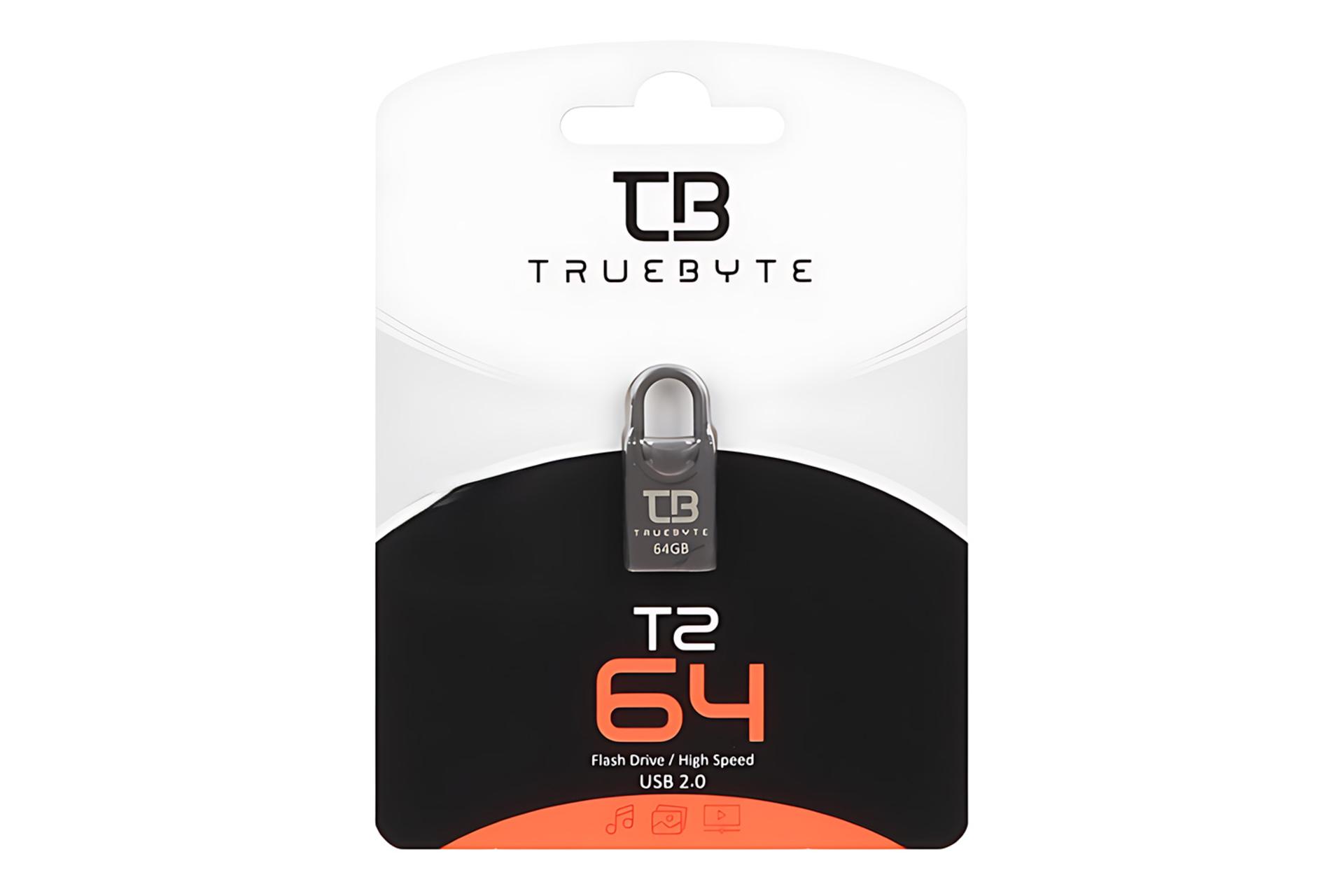 جعبه فلش مموری تروبایت TRUEBYTE T2 64GB USB 2.0