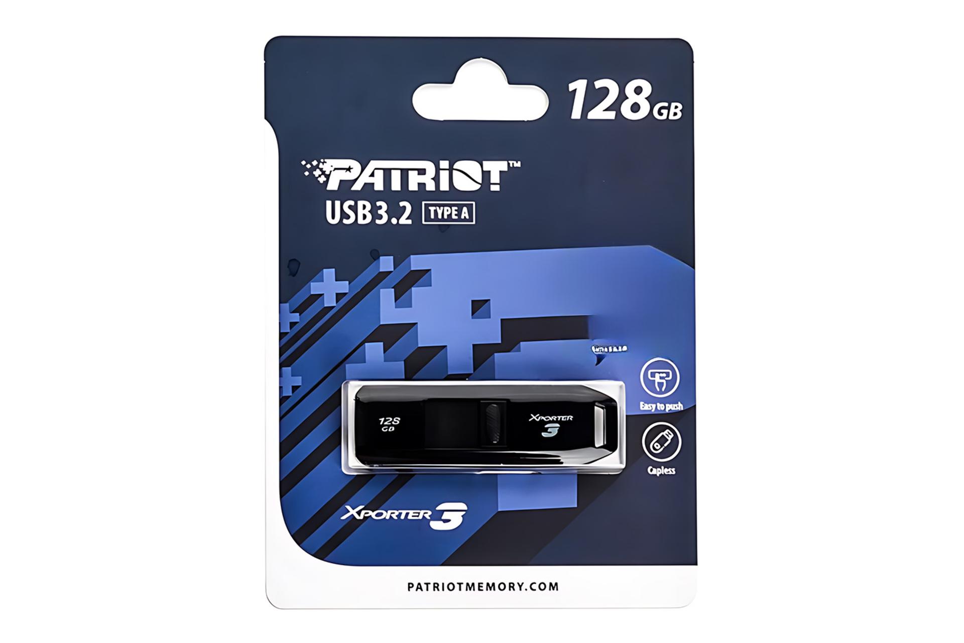 جعبه فلش مموری پاتریوت Patriot Xporter 3 128GB USB 3.2