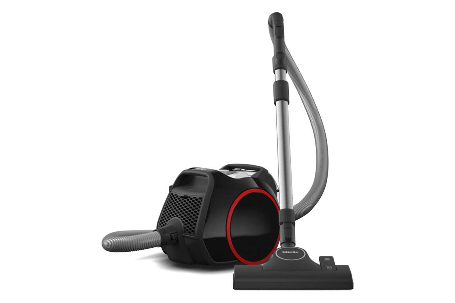 نمای جلوی جاروبرقی میله SNRF0 رنگ  مشکی