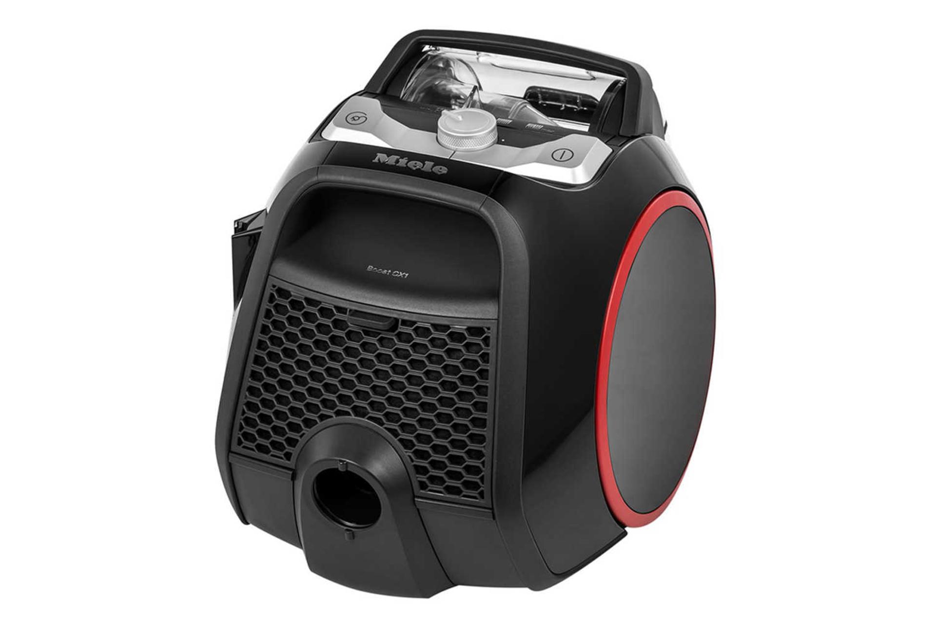 نمای سمت راست جاروبرقی میله SNRF0 رنگ مشکی