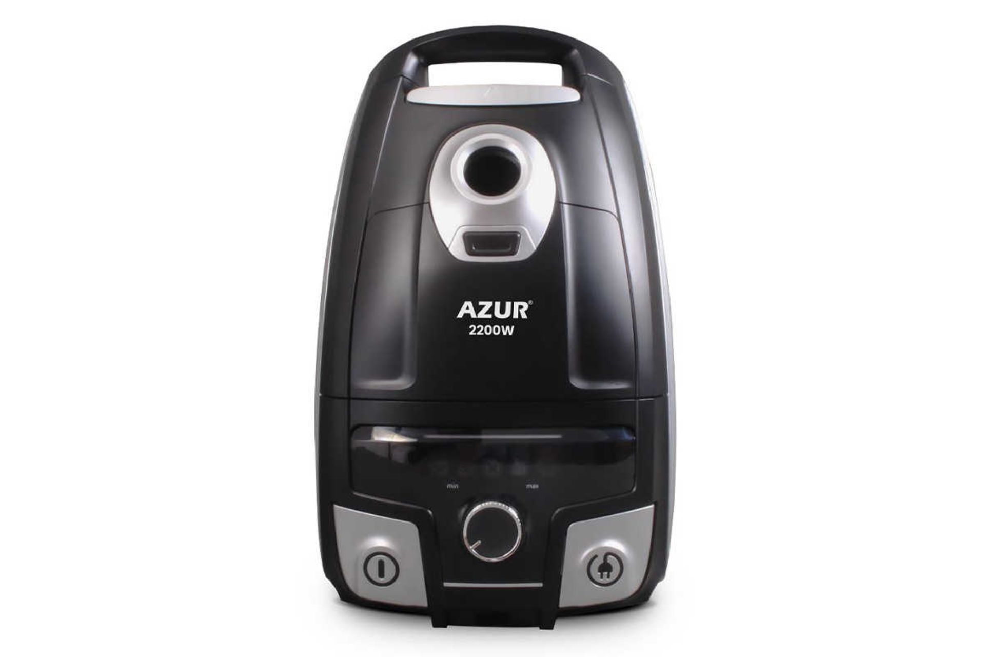 نمای جلوی جاروبرقی آزور AZ-330VC رنگ مشکی