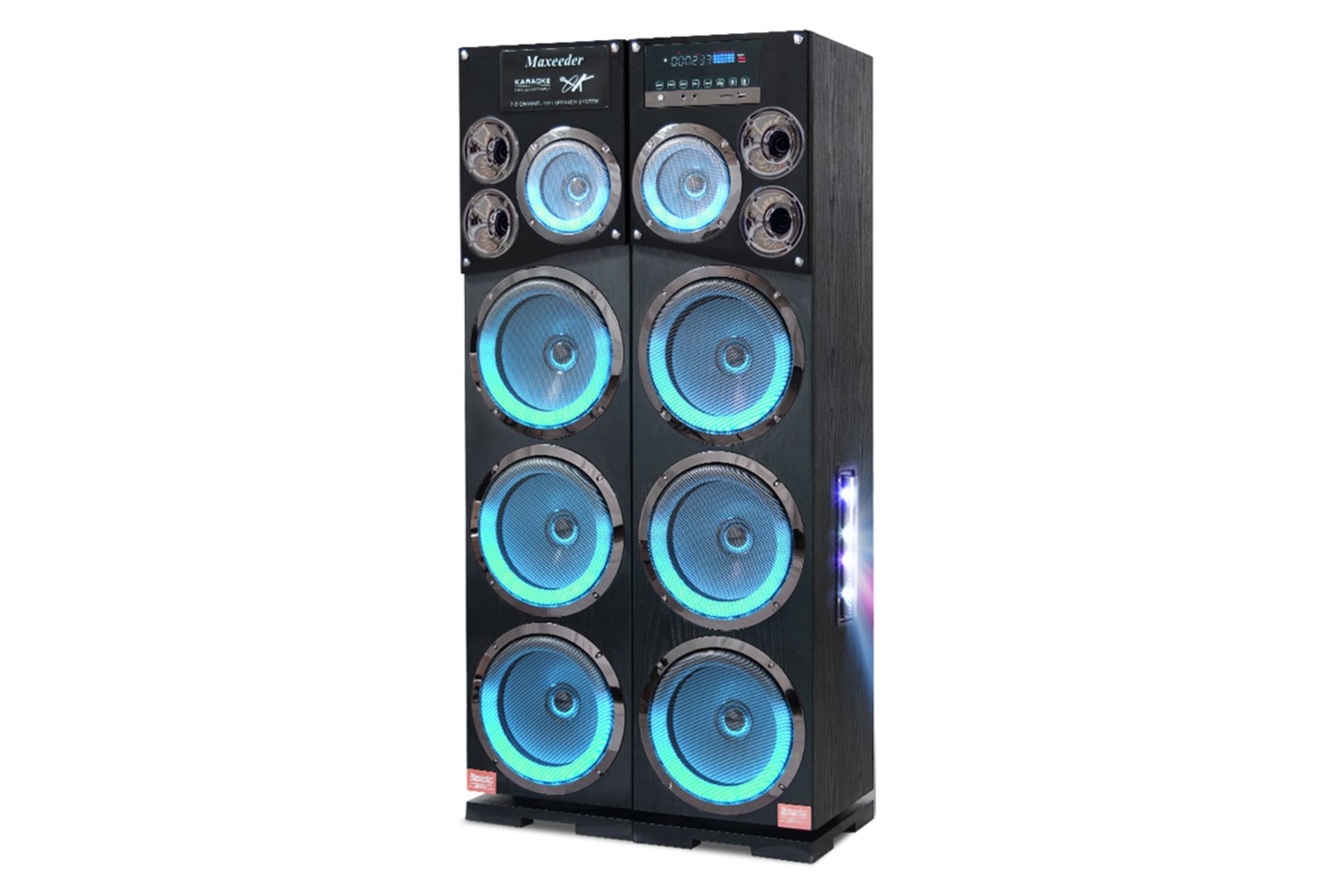 ابعاد و اندازه اسپیکر مکسیدر MX-TS3102 TN102