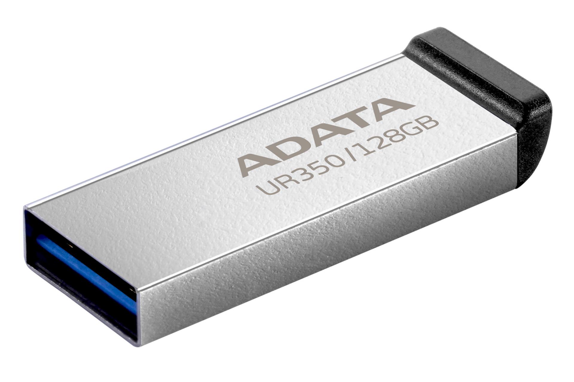 نمای کناری فلش مموری ای دیتا ADATA UR350 128GB USB 3.2