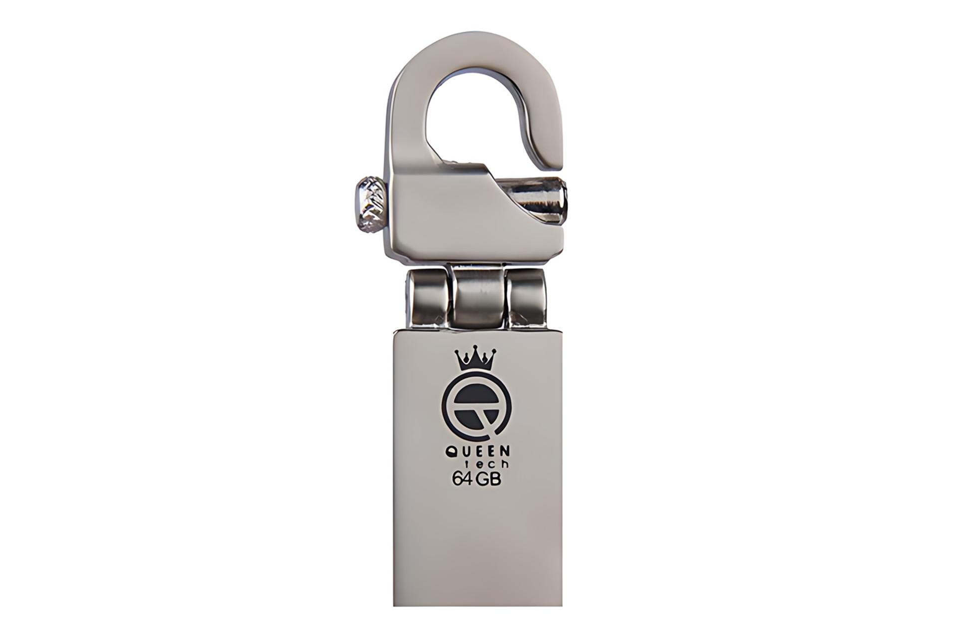 فلش مموری کوئین تک Queen Tech CLIP 64GB USB 2.0