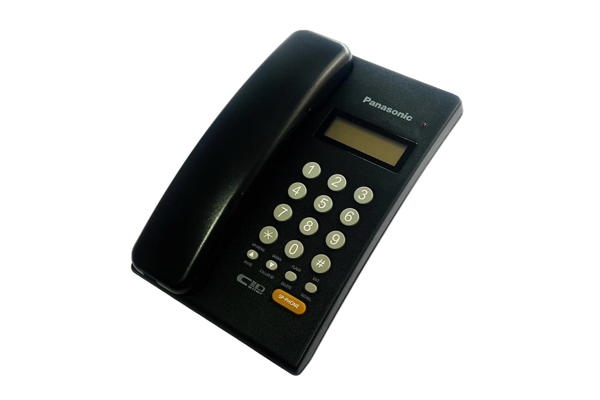 نمای نیمرخ تلفن پاناسونیک KX-TS402SX با نمایش لبه سمت راست تلفن