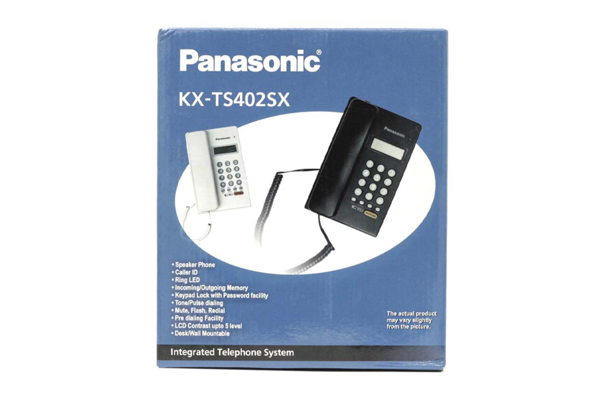 نمای رو به روی جعبه تلفن پاناسونیک KX-TS402SX
