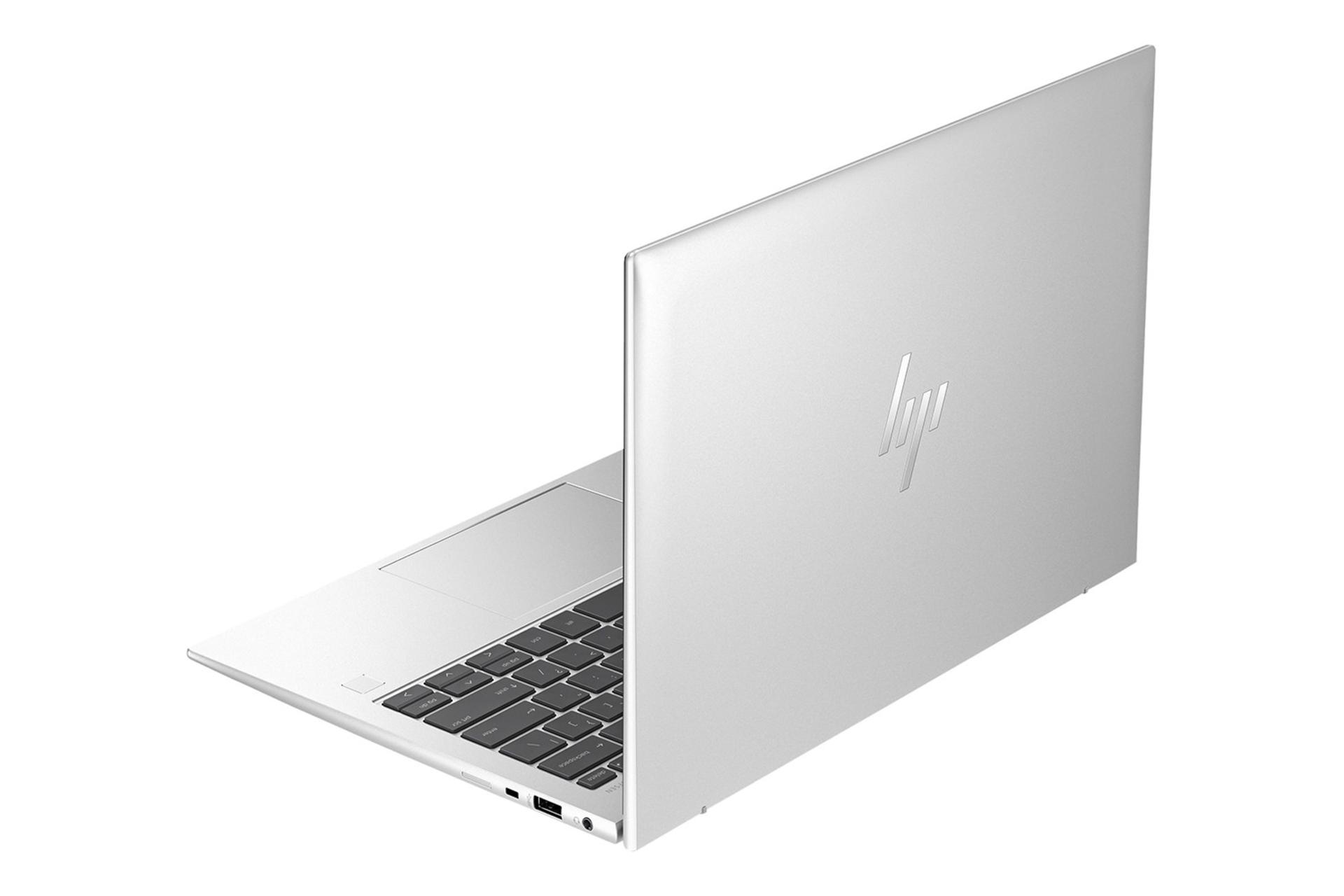 لپ تاپ اچ پی HP EliteBook 835 G10 نمای پشت رنگ نقره ای
