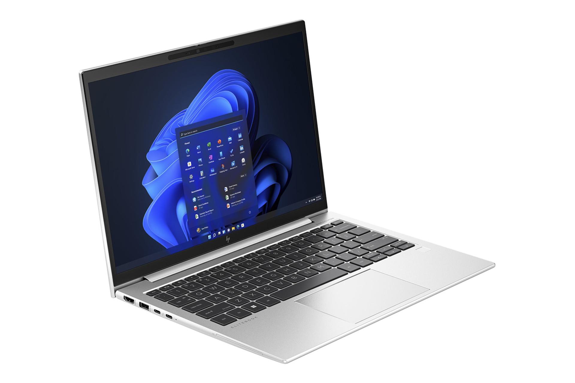 لپ تاپ اچ پی HP EliteBook 835 G10 نمای چپ