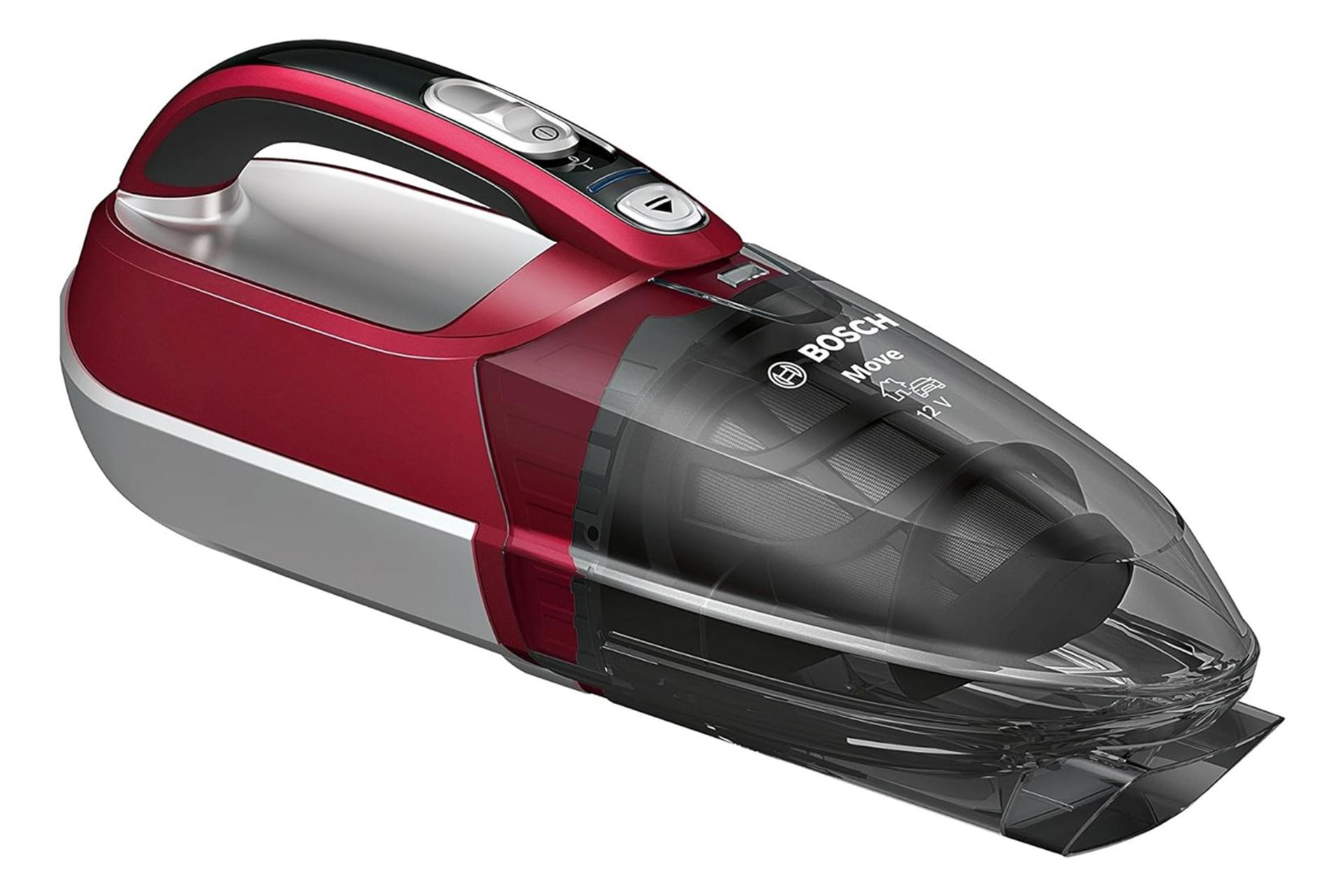 جارو شارژی دستی بوش مدل BHN12 CAR از نمای کنار