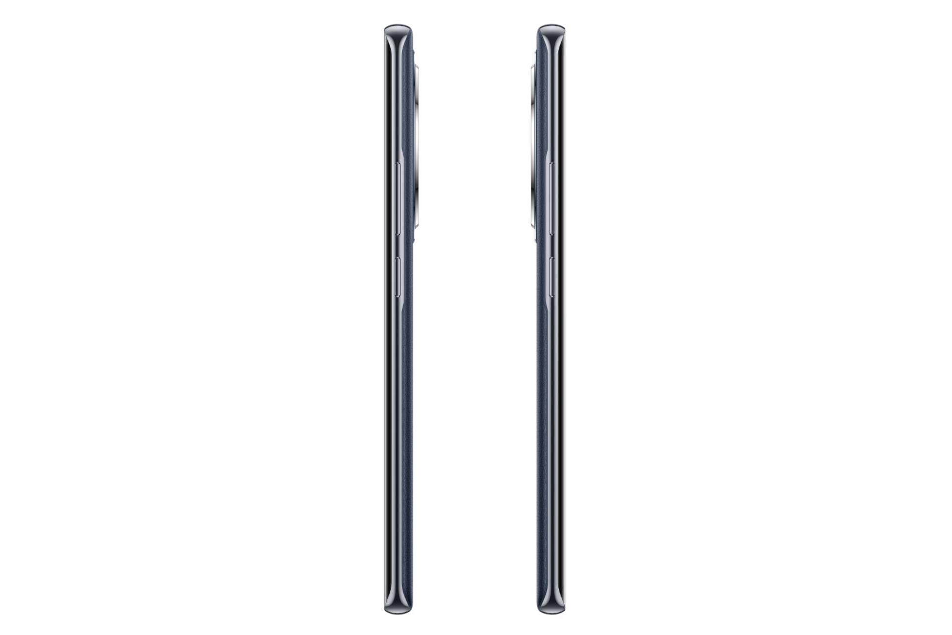 لبه های کناری گوشی موبایل F27 پرو پلاس اوپو سرمه ای / Oppo F27 Pro Plus