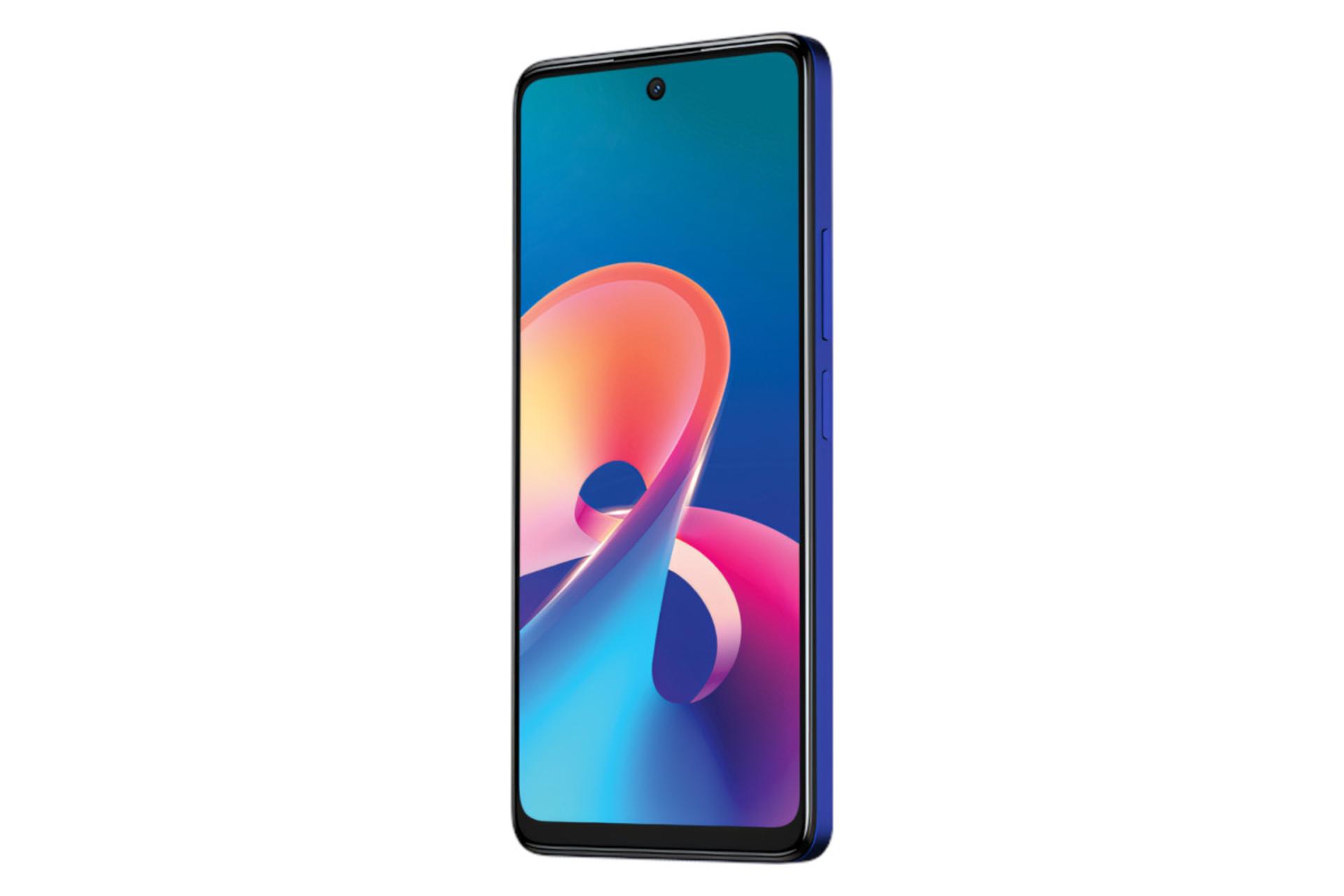 سمت راست پنل جلوی گوشی موبایل تی سی ال TCL 50 XE 5G