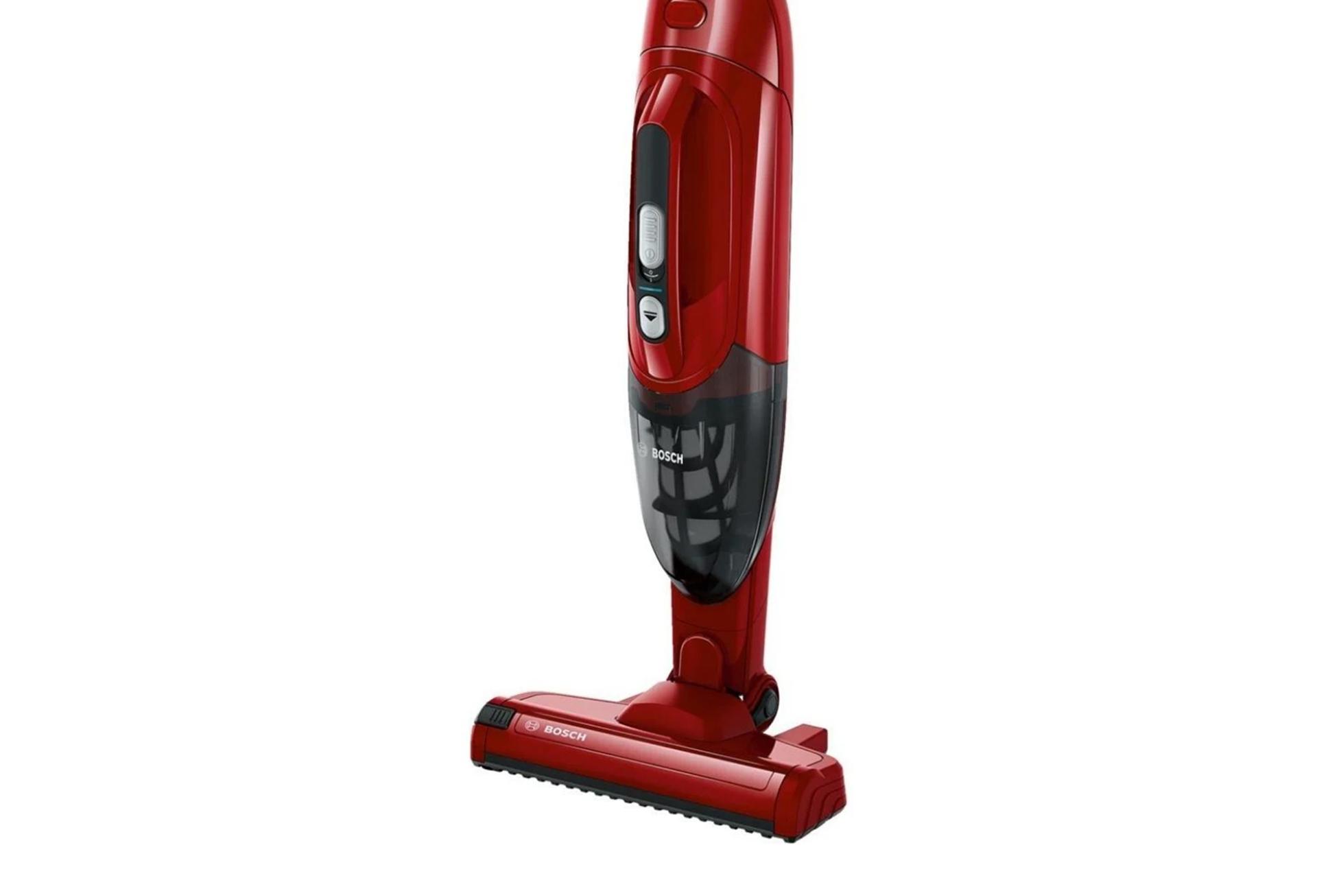 قابلیت ایستادن جارو شارژی بوش مدل BBHF214R بدون نگهدارنده یا جایگاه اتصال