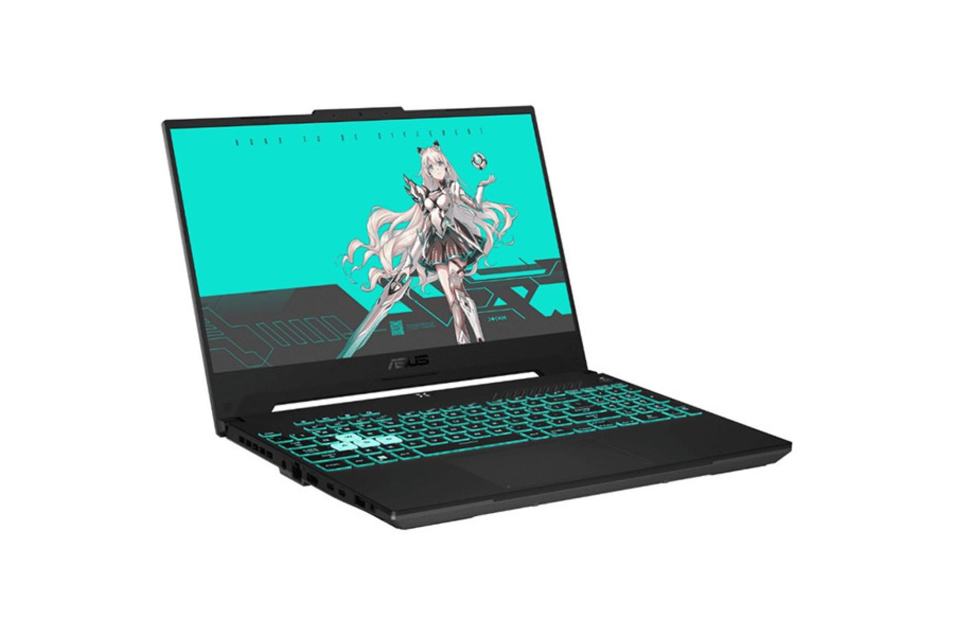 لپ تاپ ایسوس ASUS TUF Gaming A15 FA507XV نمای چپ و درگاه ها