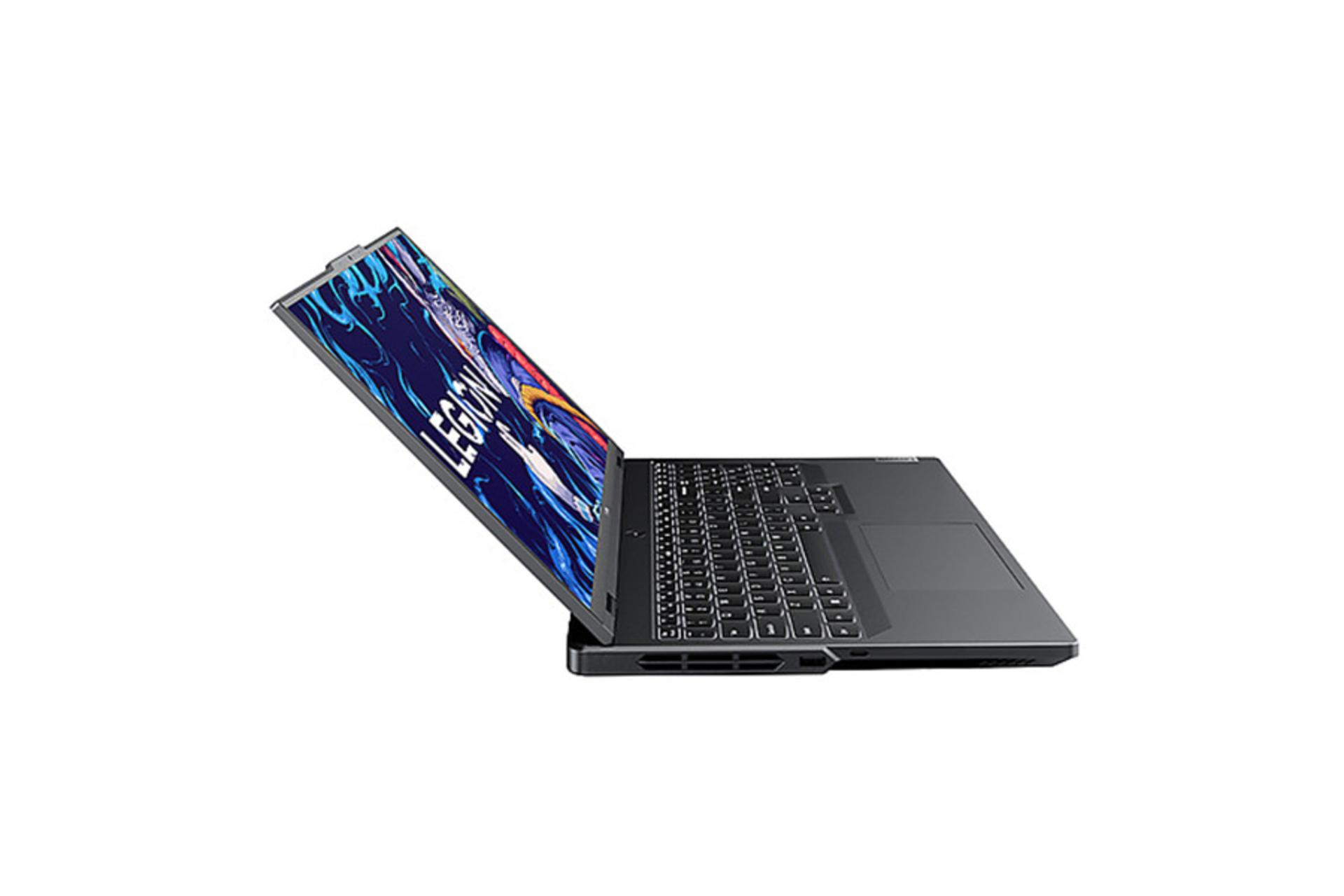 لپ تاپ لنوو Lenovo Legion 5 Pro Y9000P نمای چپ و درگاه ها