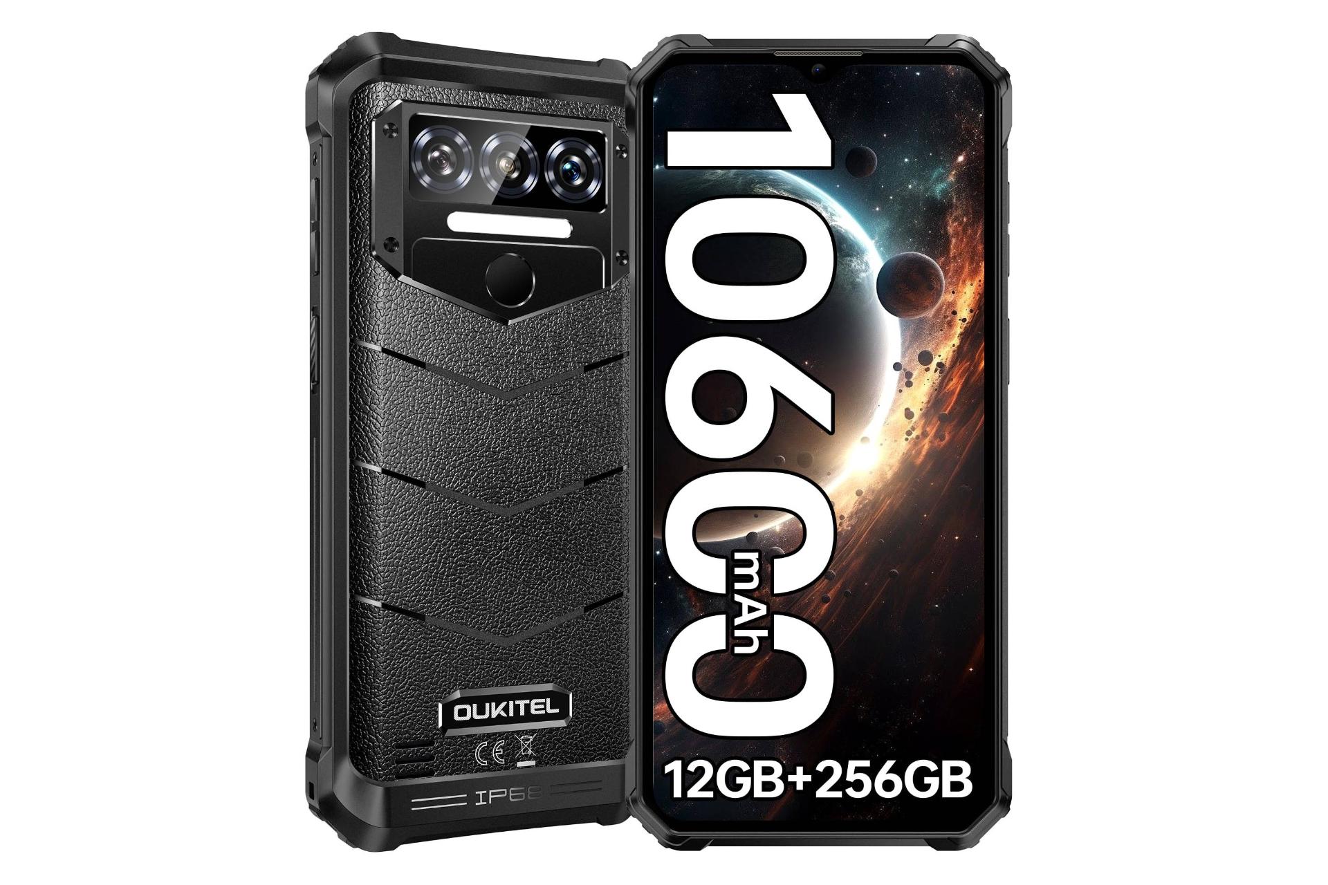 گوشی موبایل اوکیتل Oukitel WP38 مشکی
