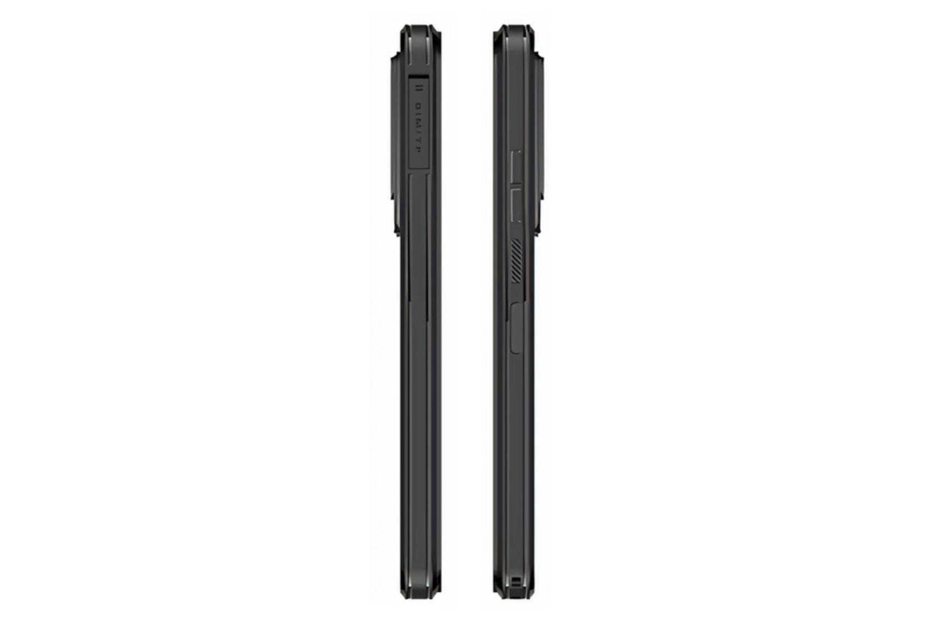 لبه های کناری گوشی موبایل اوکیتل Oukitel WP52 مشکی