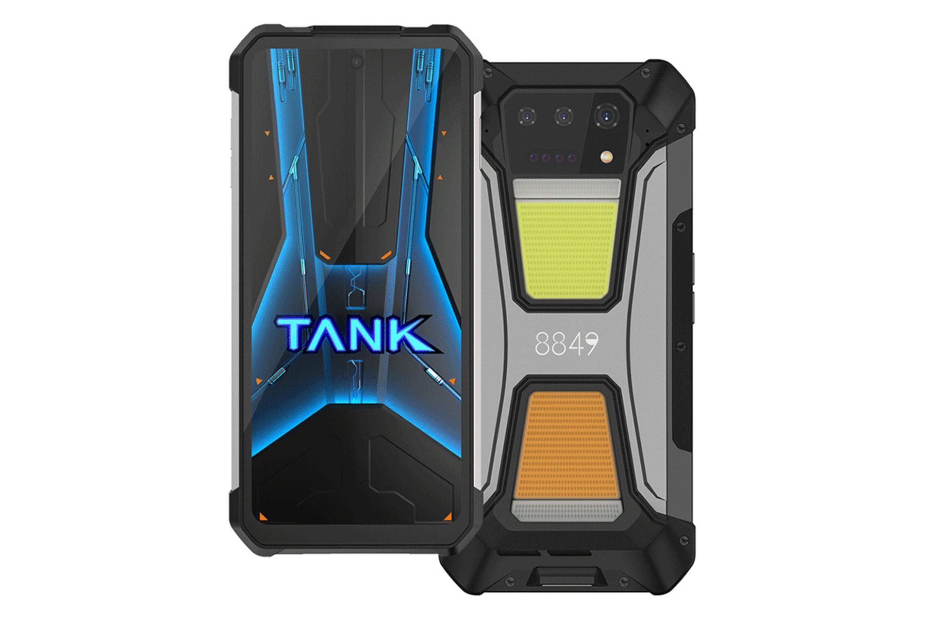 پنل جلو و پشت گوشی موبایل یونی هرتز Tank 2 پرو / Unihertz Tank 2 Pro