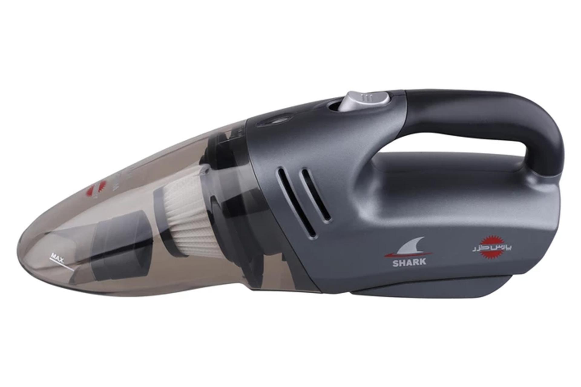 نمای چپ جارو شارژی پارس خزر مدل شارک 