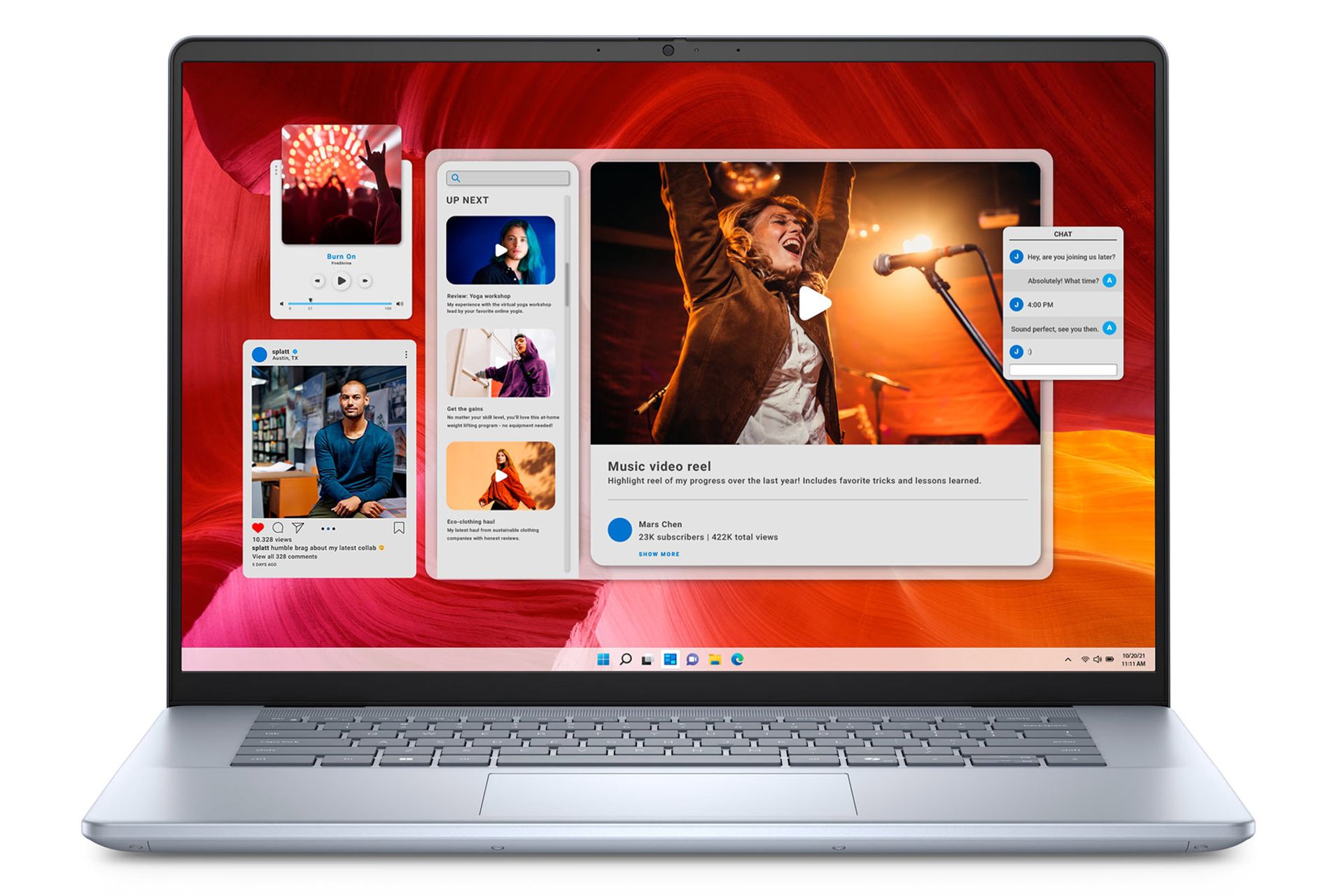 لپ تاپ دل Dell Inspiron 16 Plus 7640 نمای جلو