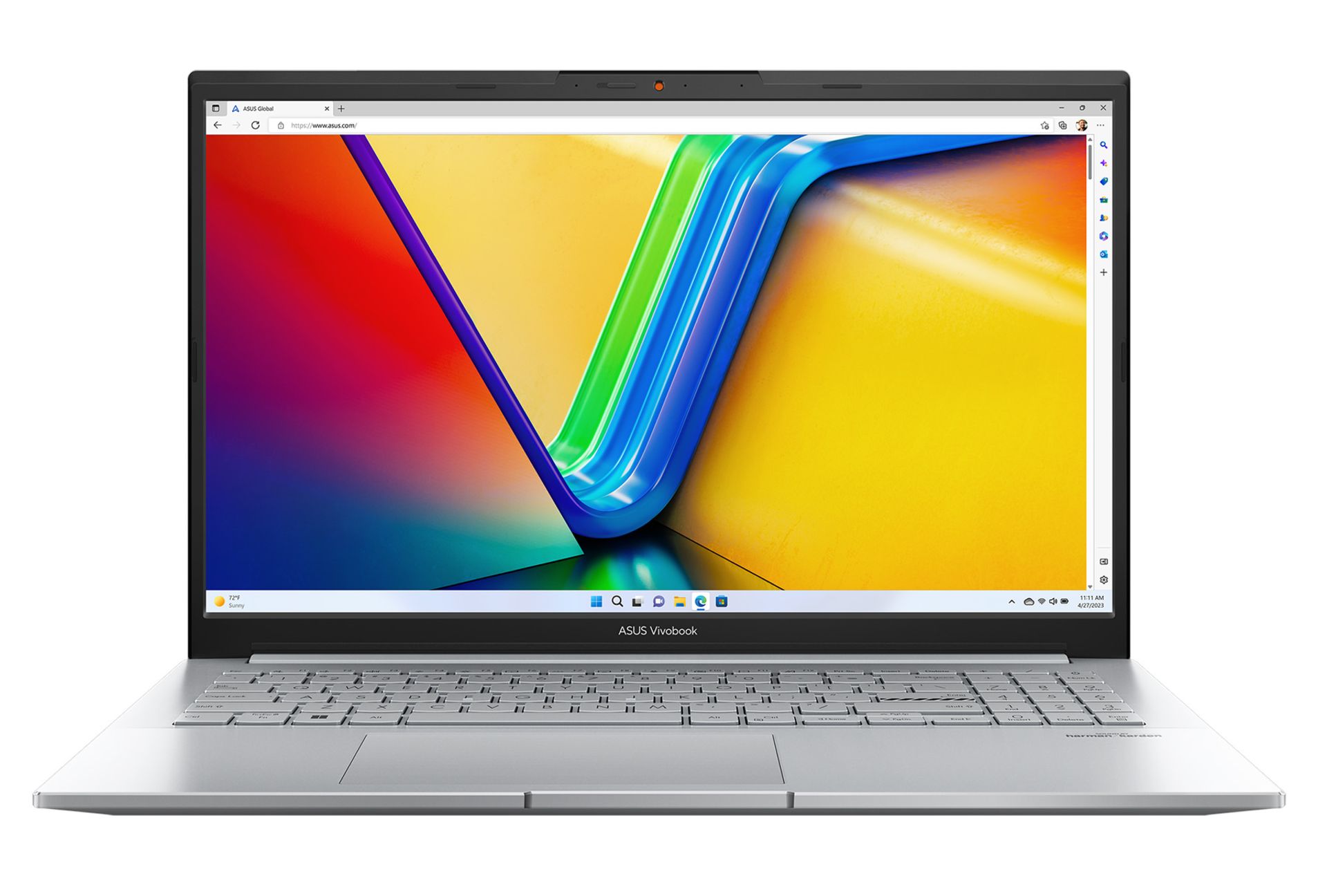 لپ تاپ ایسوس ASUS Vivobook Pro 15 OLED M6500 نمای جلو