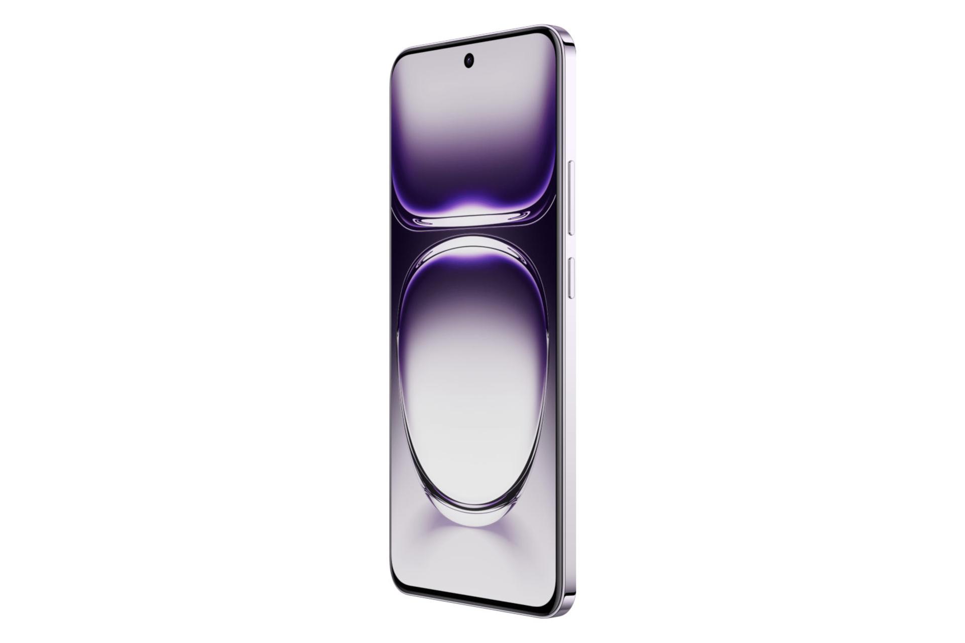 پنل جلو و صفحه نمایش گوشی موبایل Reno12 پرو اوپو نقره ای / Oppo Reno12 Pro