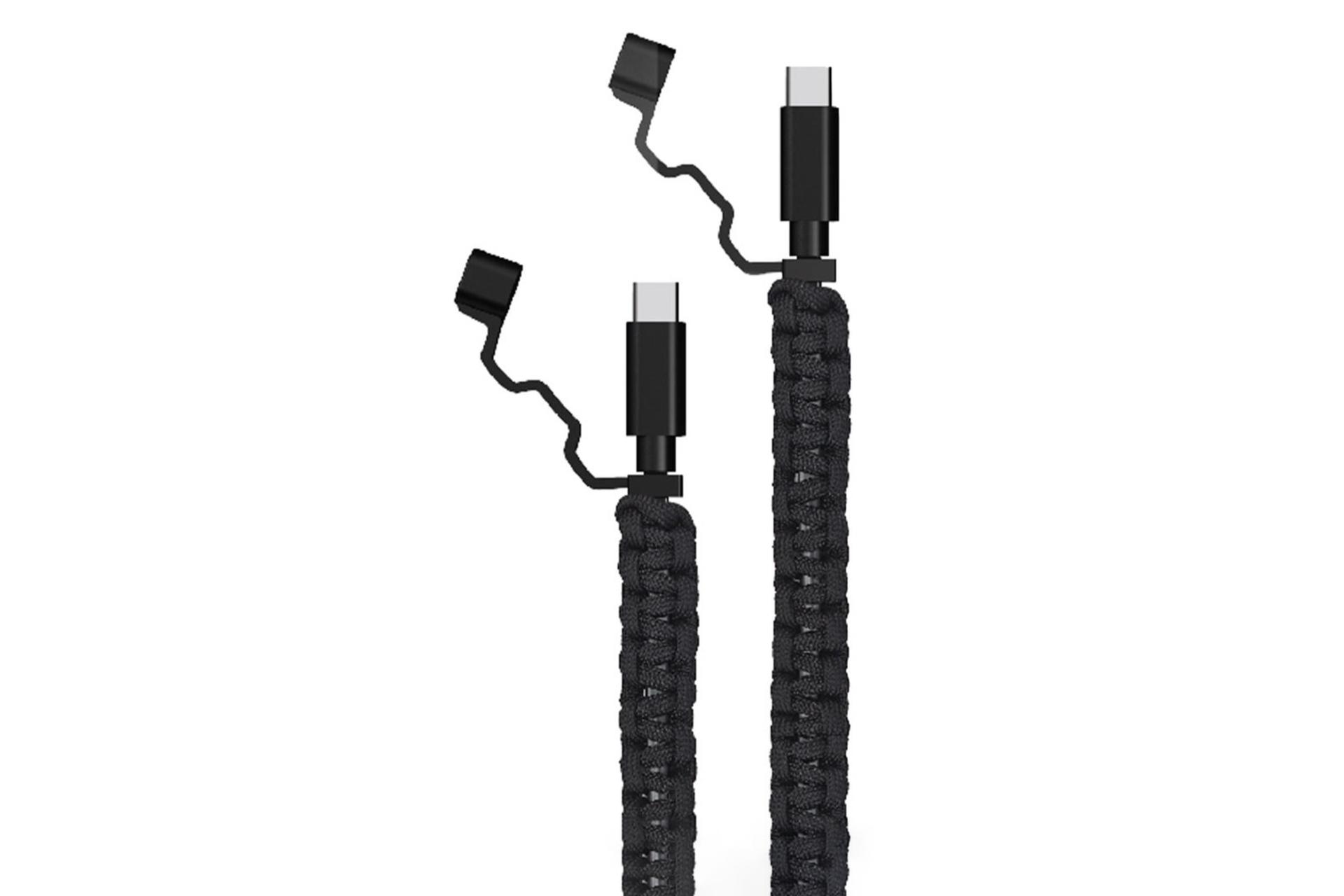 کابل شارژ USB گرین لیون Type-C به Type-C مدل Rescue Cable با طول 1 متر