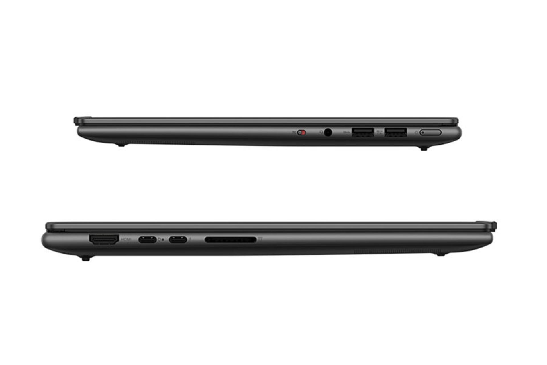لپ تاپ لنوو Lenovo YOGA Pro 16s نمای جانبی و درگاه ها