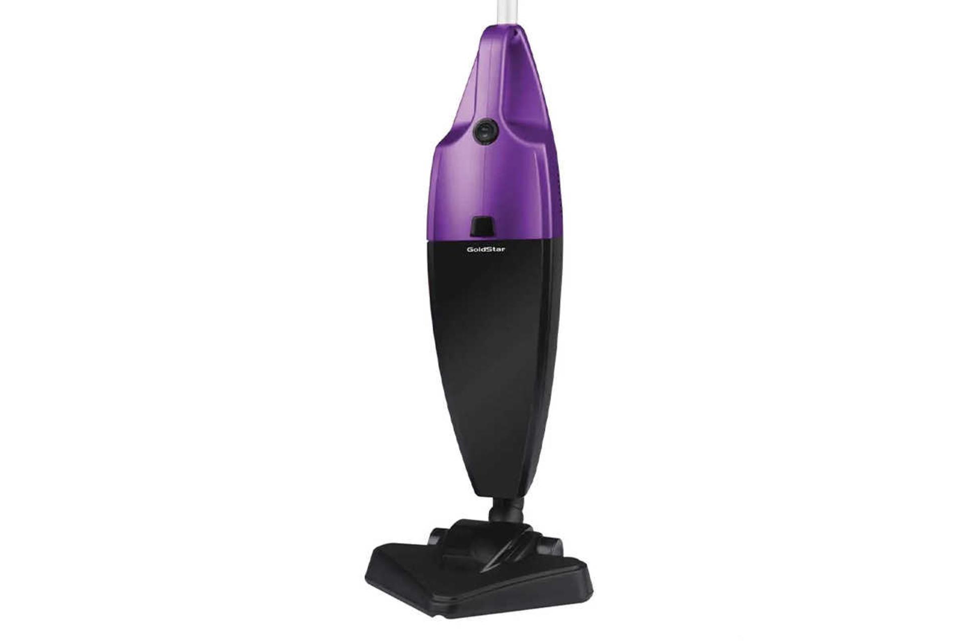 بدنه پلاستیکی جارو برقی ایستاده گلد استار ST-7565 رنگ بنفش