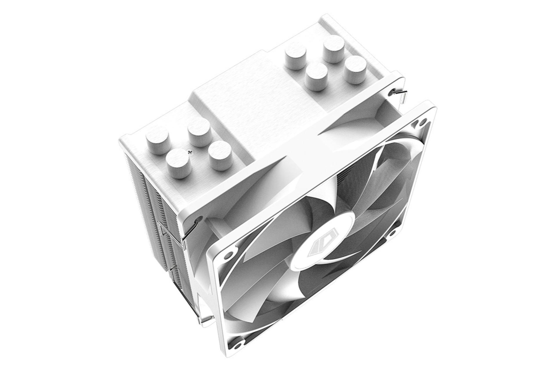 خنک کننده پردازنده آی دی کولینگ SE-214-XT ARGB WHITE نمای بالا