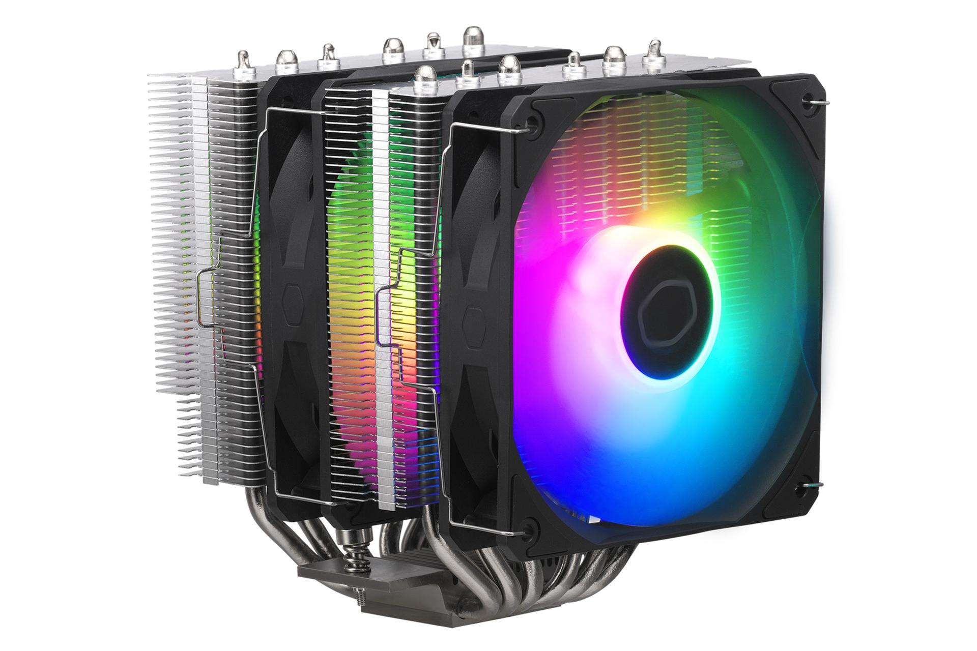 مرجع متخصصين ايران ابعاد و اندازه خنك كننده پردازنده كولر مستر T620S