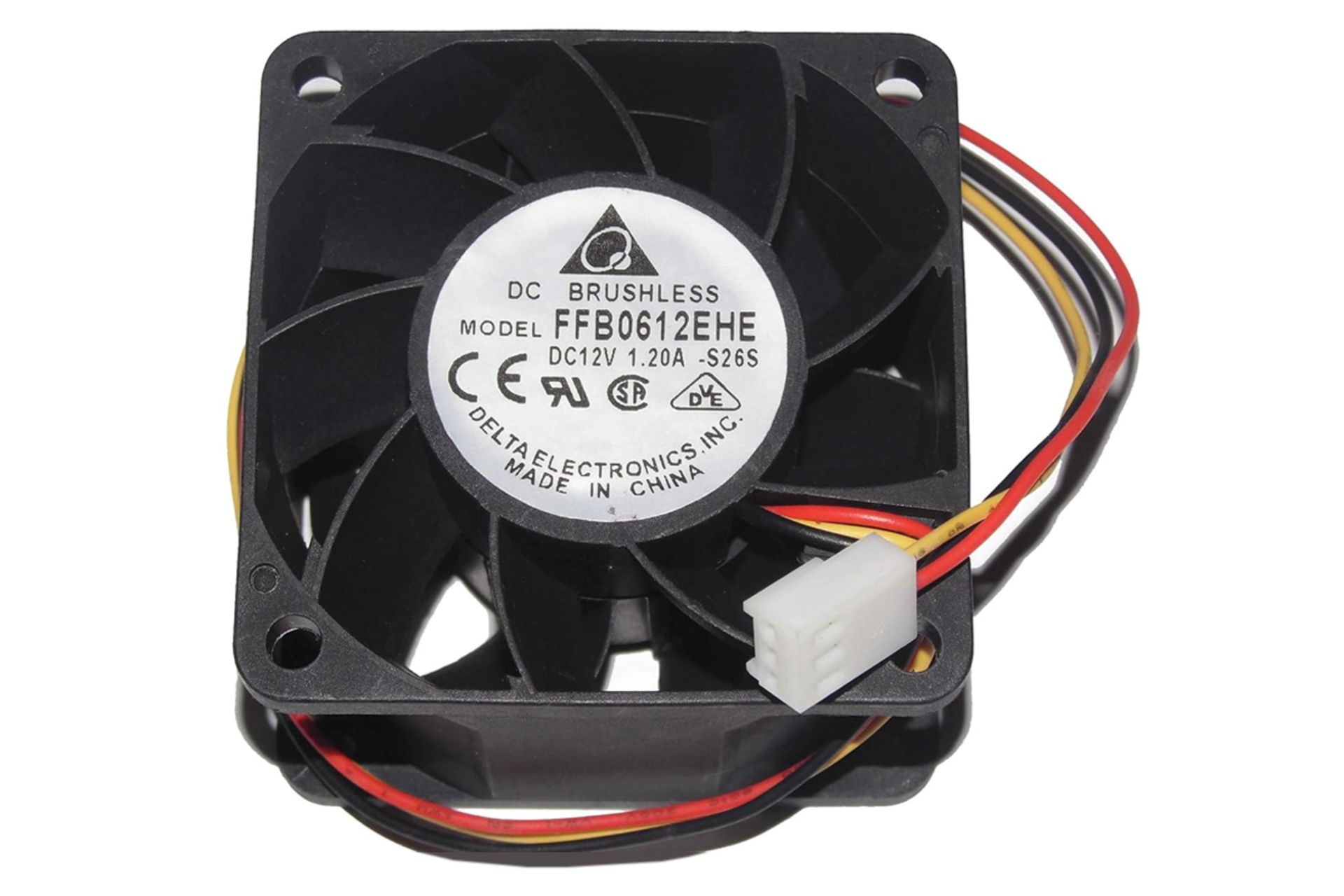 ابعاد و اندازه فن کیس دلتا FFB0612EHE