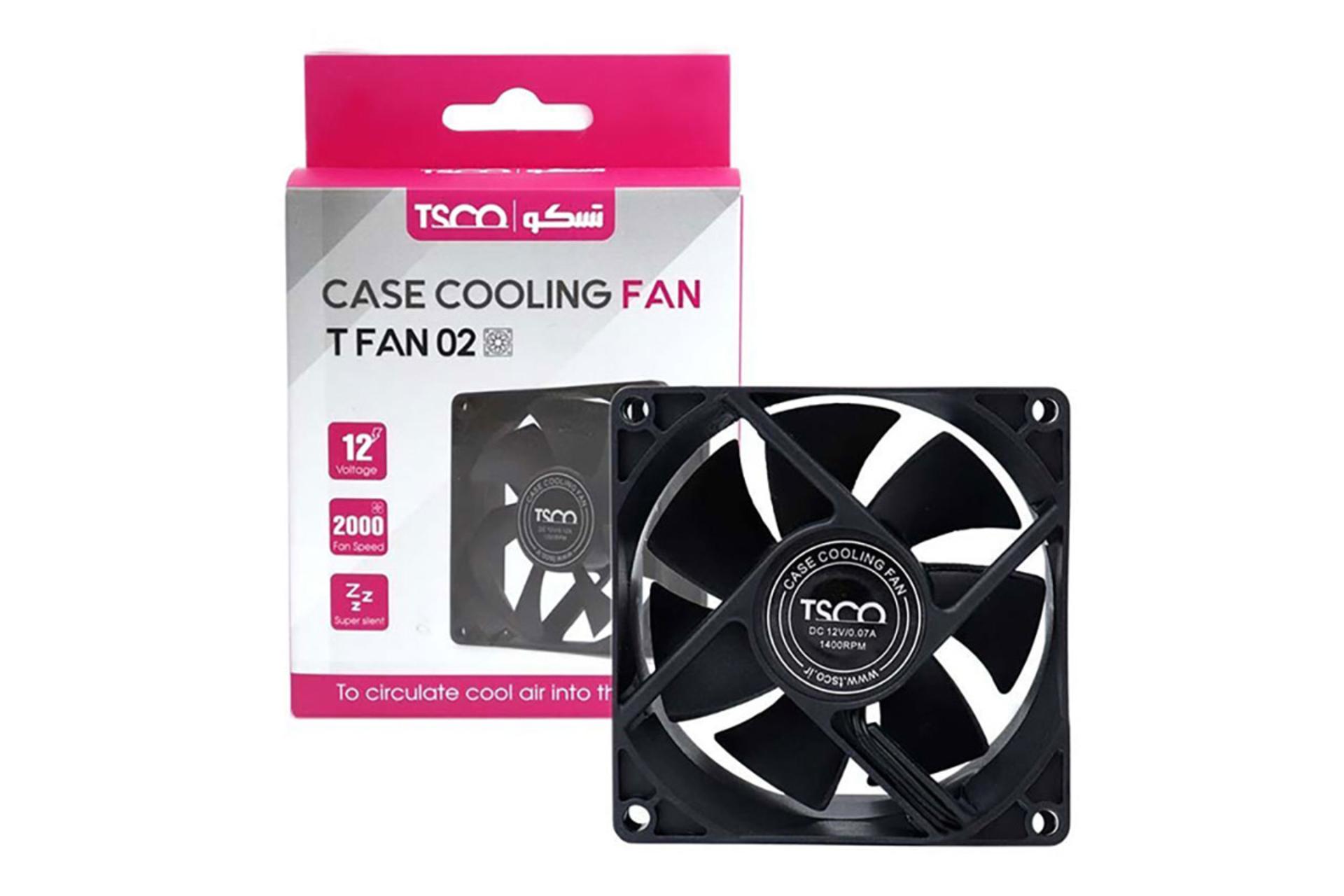 جعبه فن کیس تسکو T FAN 02