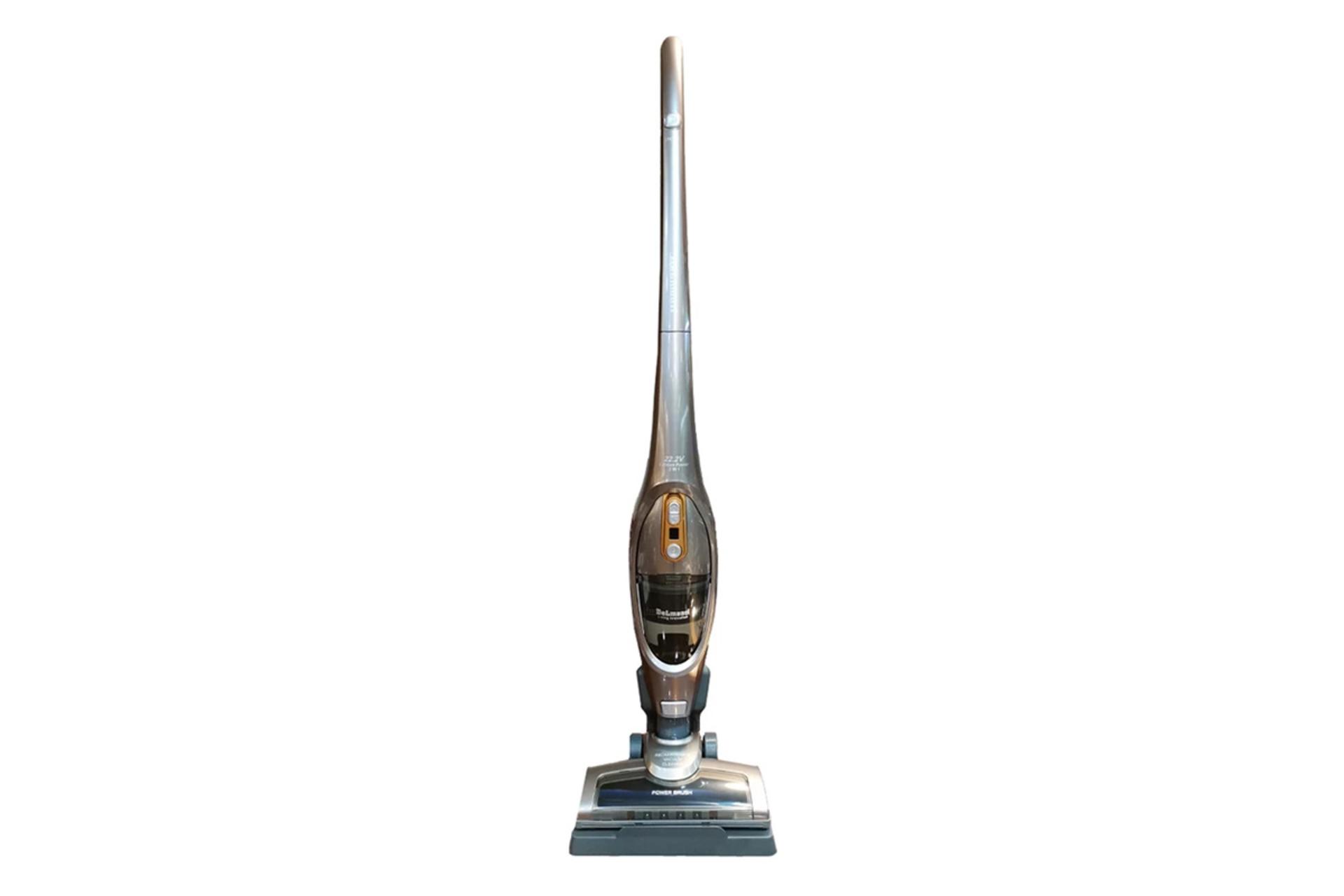 جارو شارژی دلمونتی مدل dl 390 رنگ بژ از نمای روبه رو