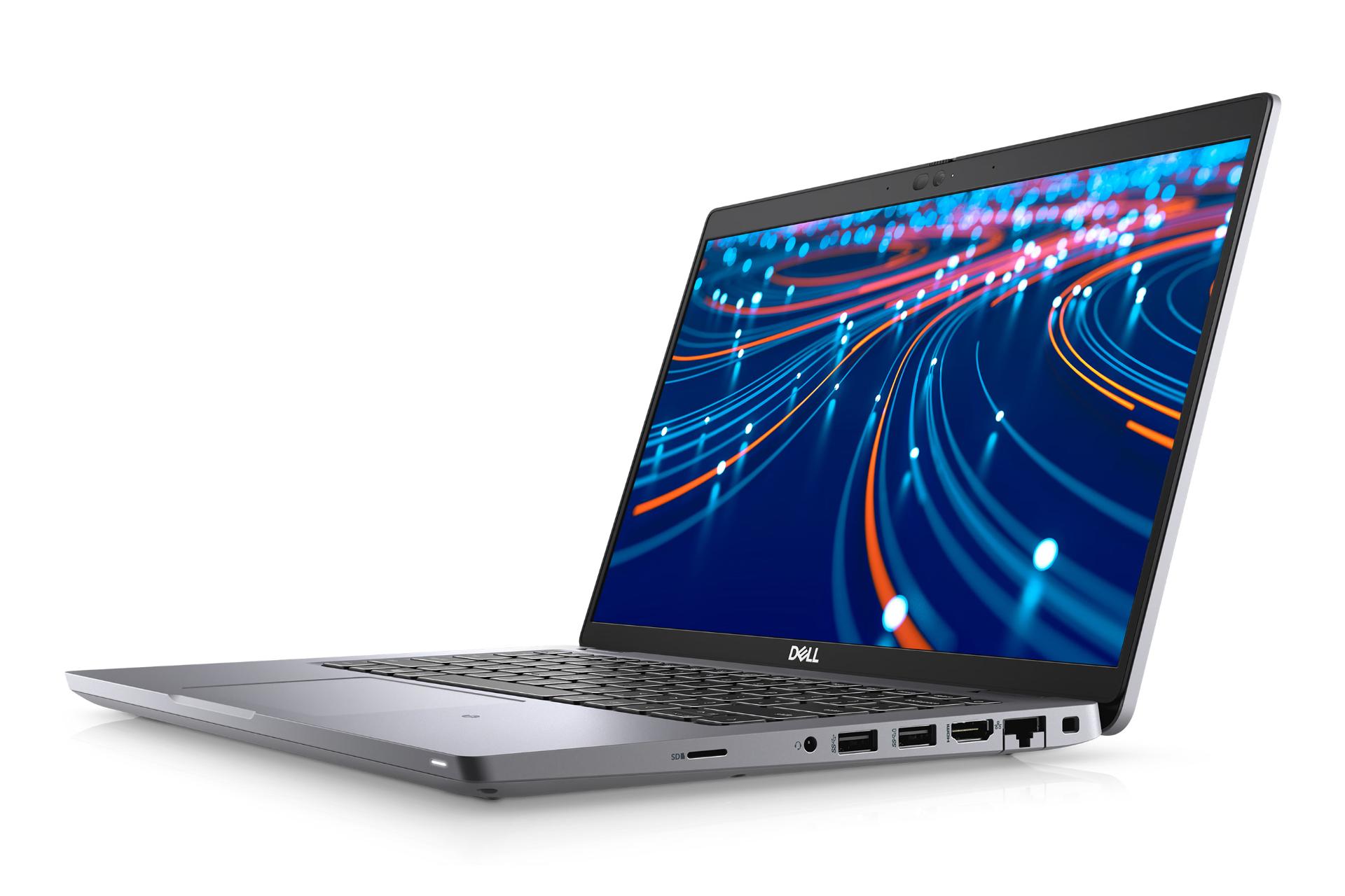 نمای نیمرخ سمت راست لپ تاپ Latitude 5420 دل / Dell Latitude 5420 با نمایش درگاه های لبه سمت راست