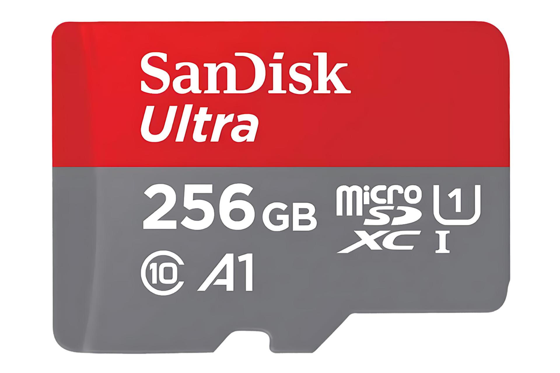 کارت حافظه سن‌دیسک SanDisk Ultra microSDXC Class 10 UHS-I U1 256GB