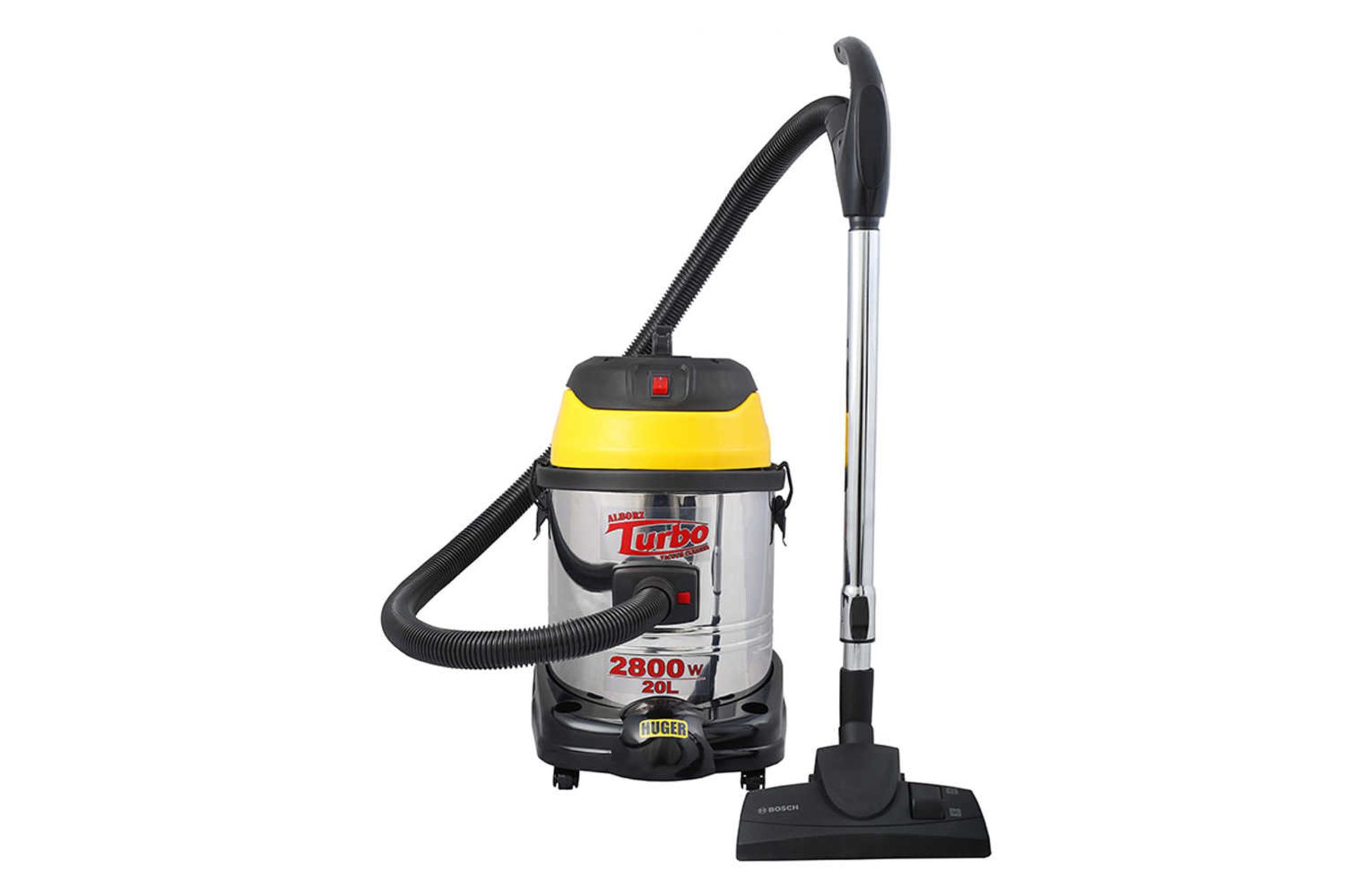 بدنه استیل جاروبرقی سطلی سازه البرز هوگر