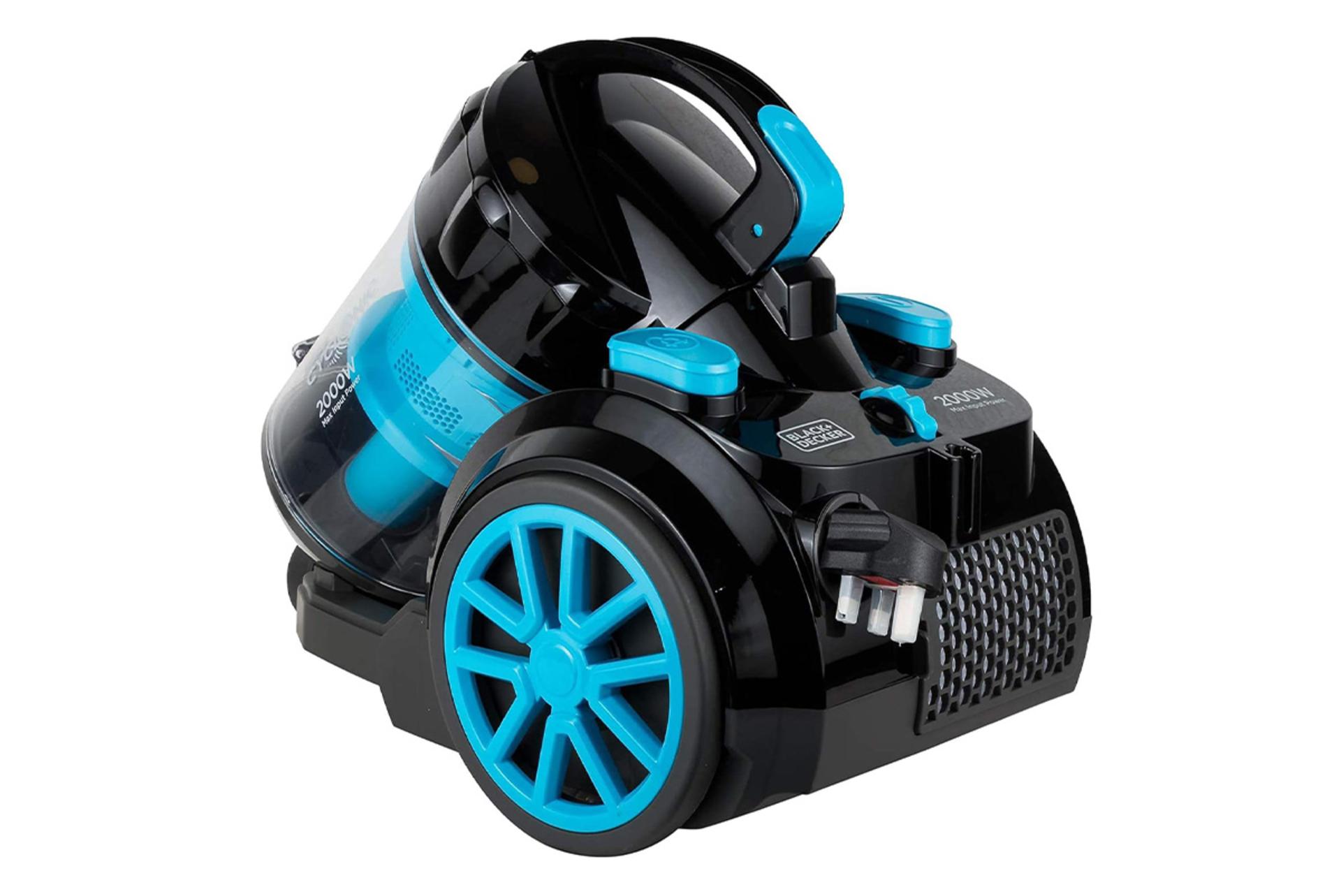 نمای پشت و فیلتر جاروبرقی بلک اند دکر VM2080-B5