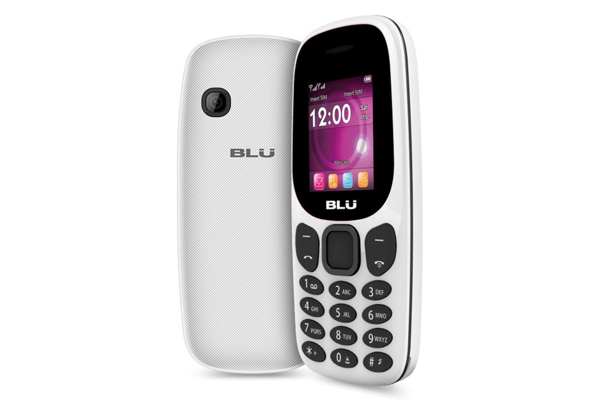 پنل جلو و پشت گوشی موبایل بلو BLU Tank JR سفید