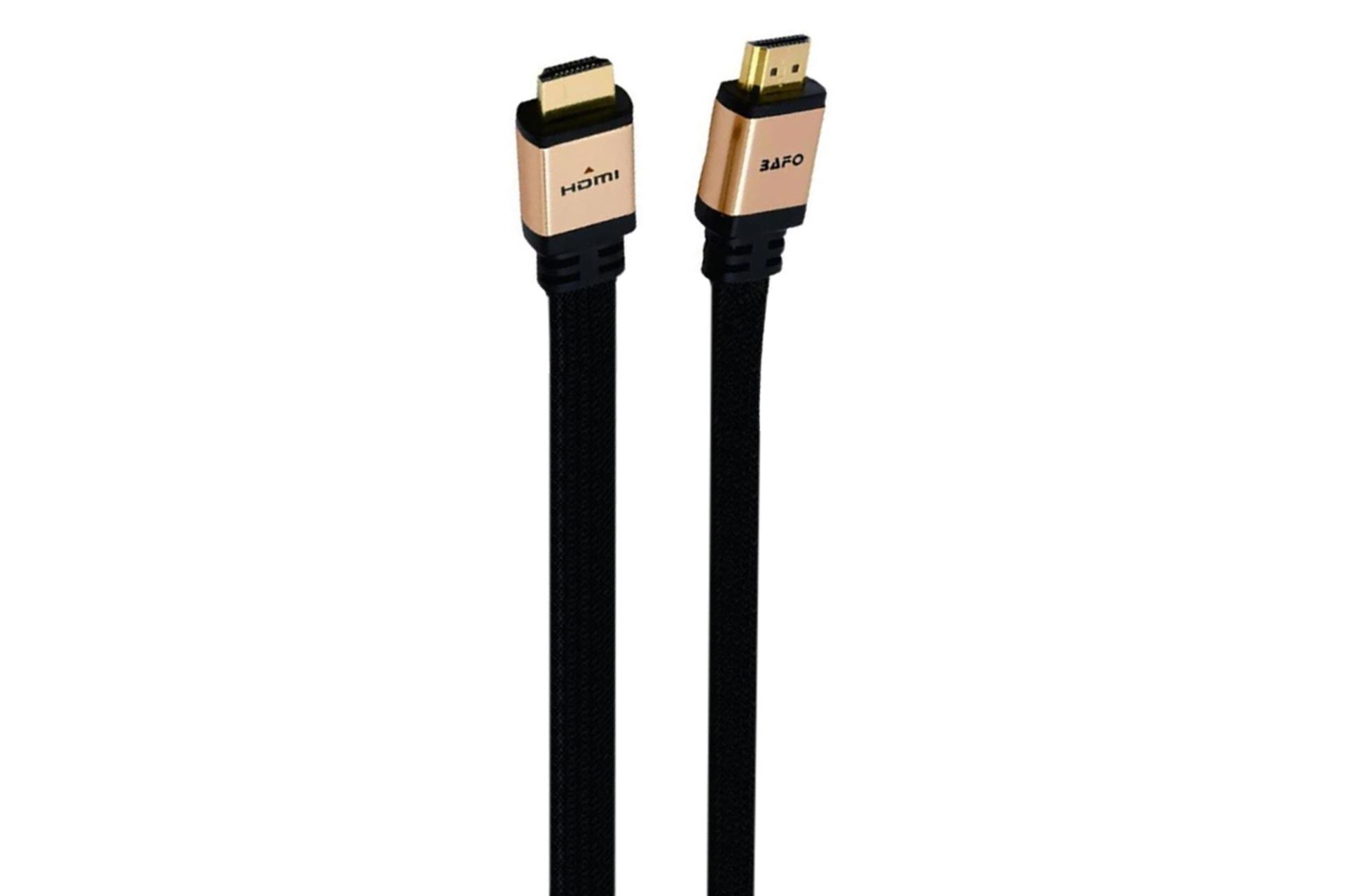 کابل HDMI بافو HDMI BF-4K FLAT 4K 30Hz نسخه 1.4 با طول 5 متر