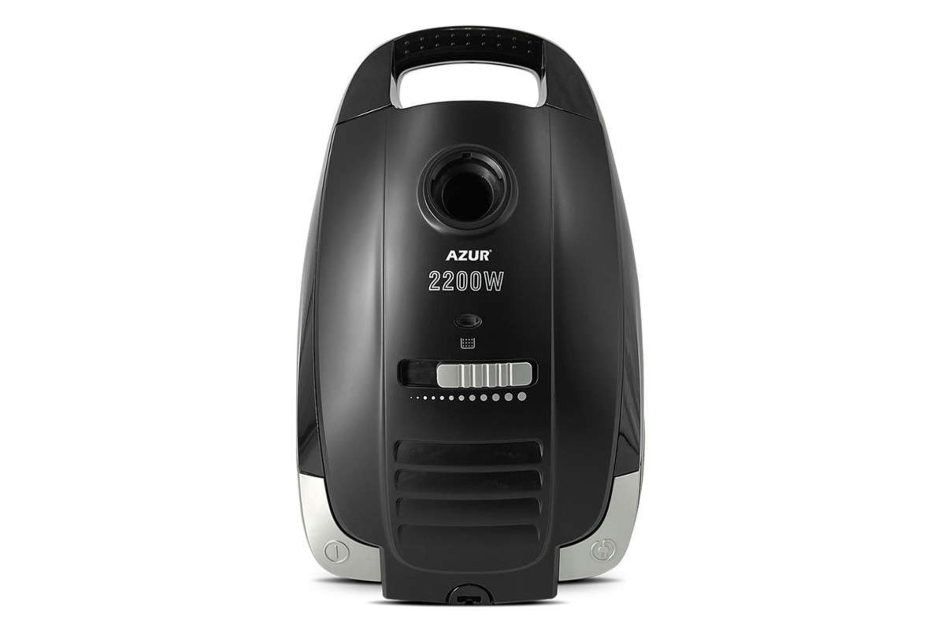 نمای جلوی جاروبرقی آزور AZ-325VC رنگ مشکی