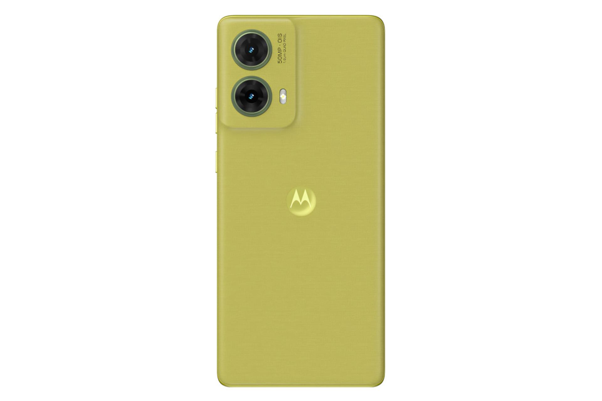 پنل پشت و چینش دوربین گوشی موبایل S50 نئو موتورولا زیتونی / Motorola S50 Neo
