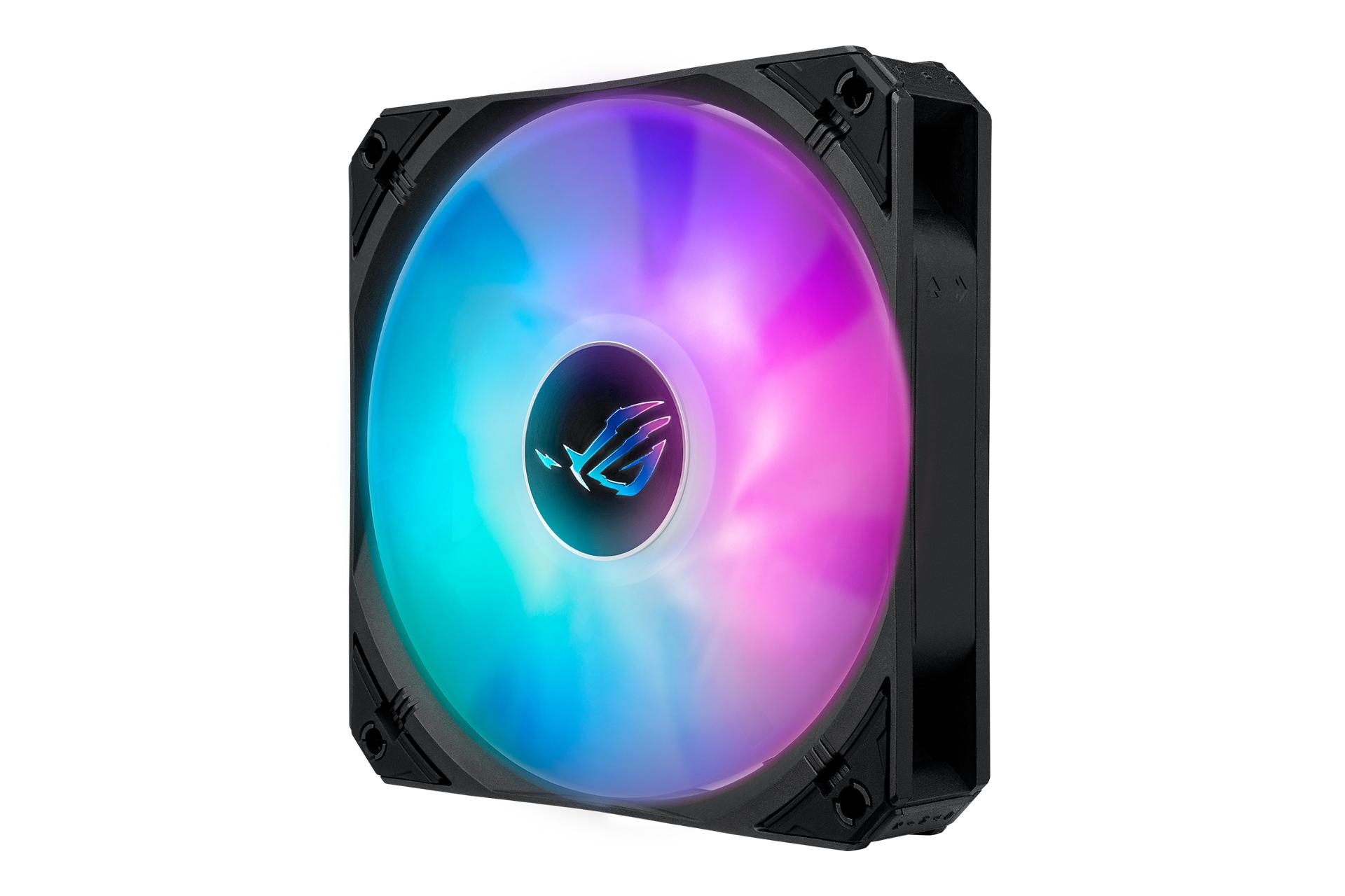 مرجع متخصصين ايران نماي كناري فن خنك كننده مايع ايسوس ASUS ROG Strix LC III 360 ARGB