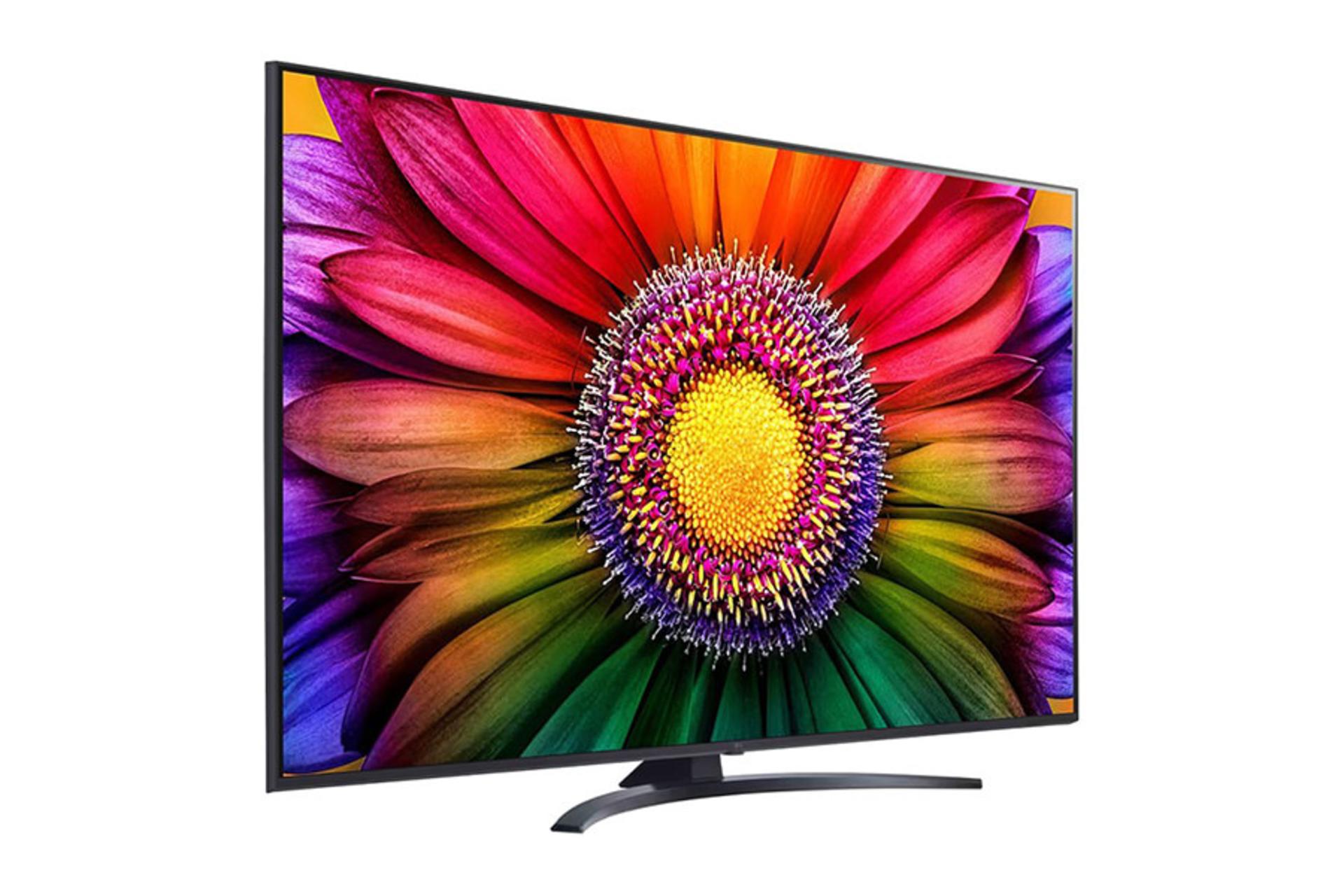 تلویزیون ال جی LG UR8100 نمای چپ